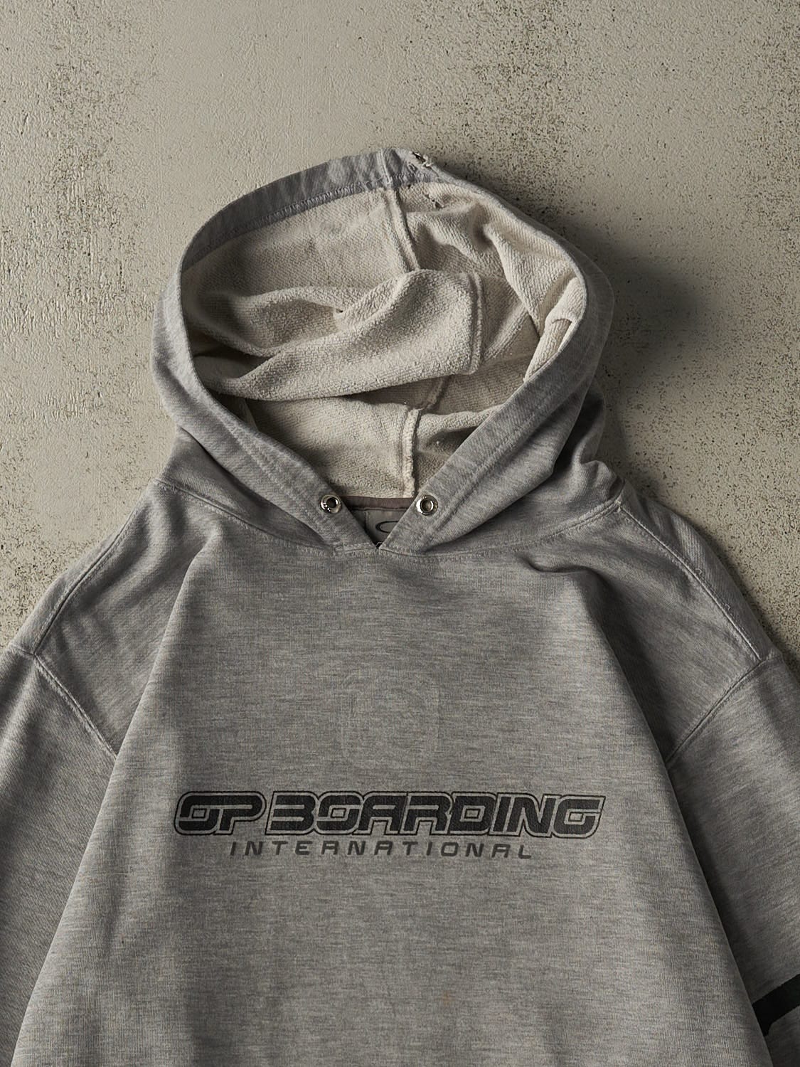 Vintage Y2K Grey Ocean Pacific Hoodie (M/L)