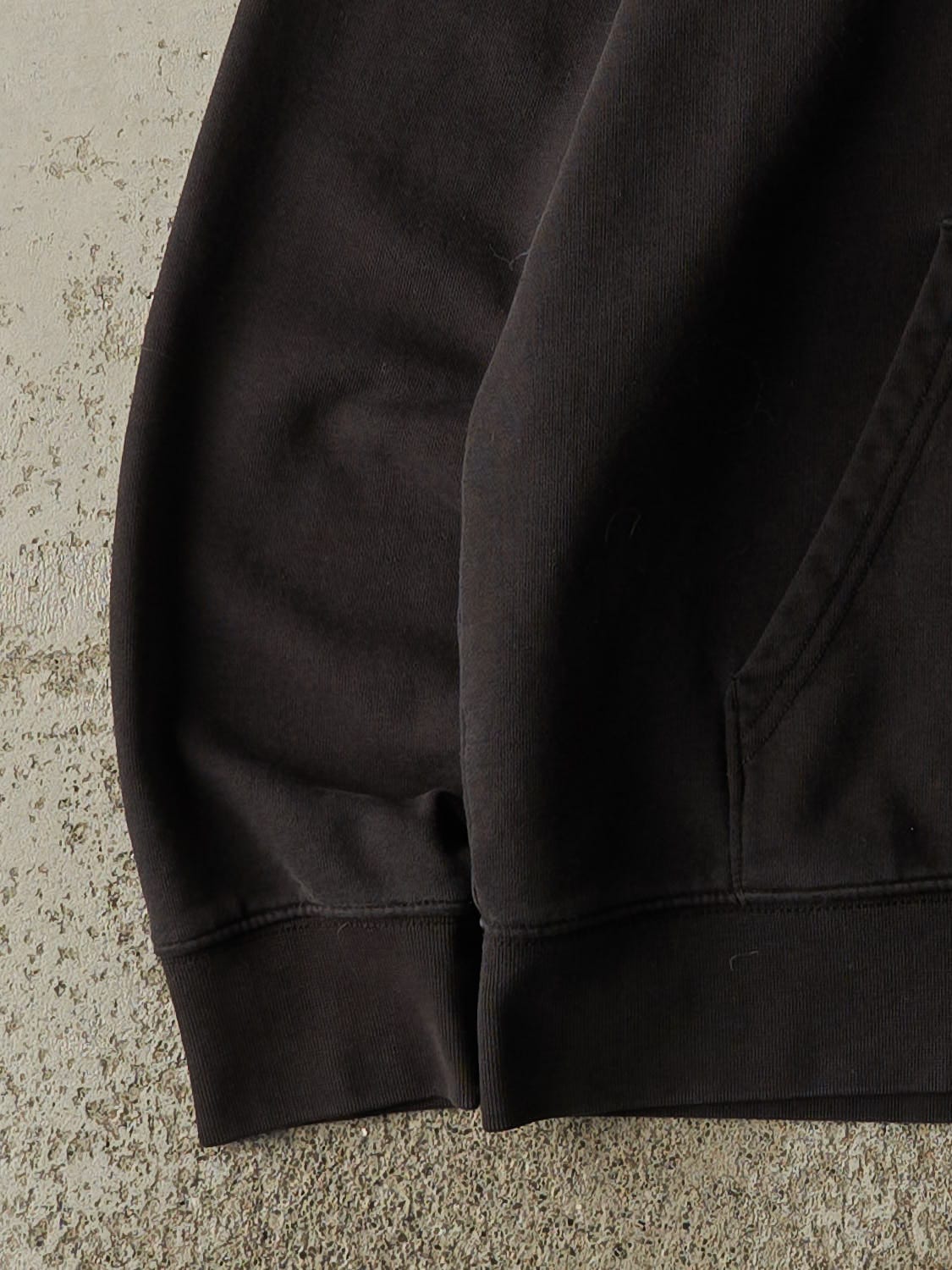 Vintage Y2K Black Vans Embroidered Hoodie (L/XL)