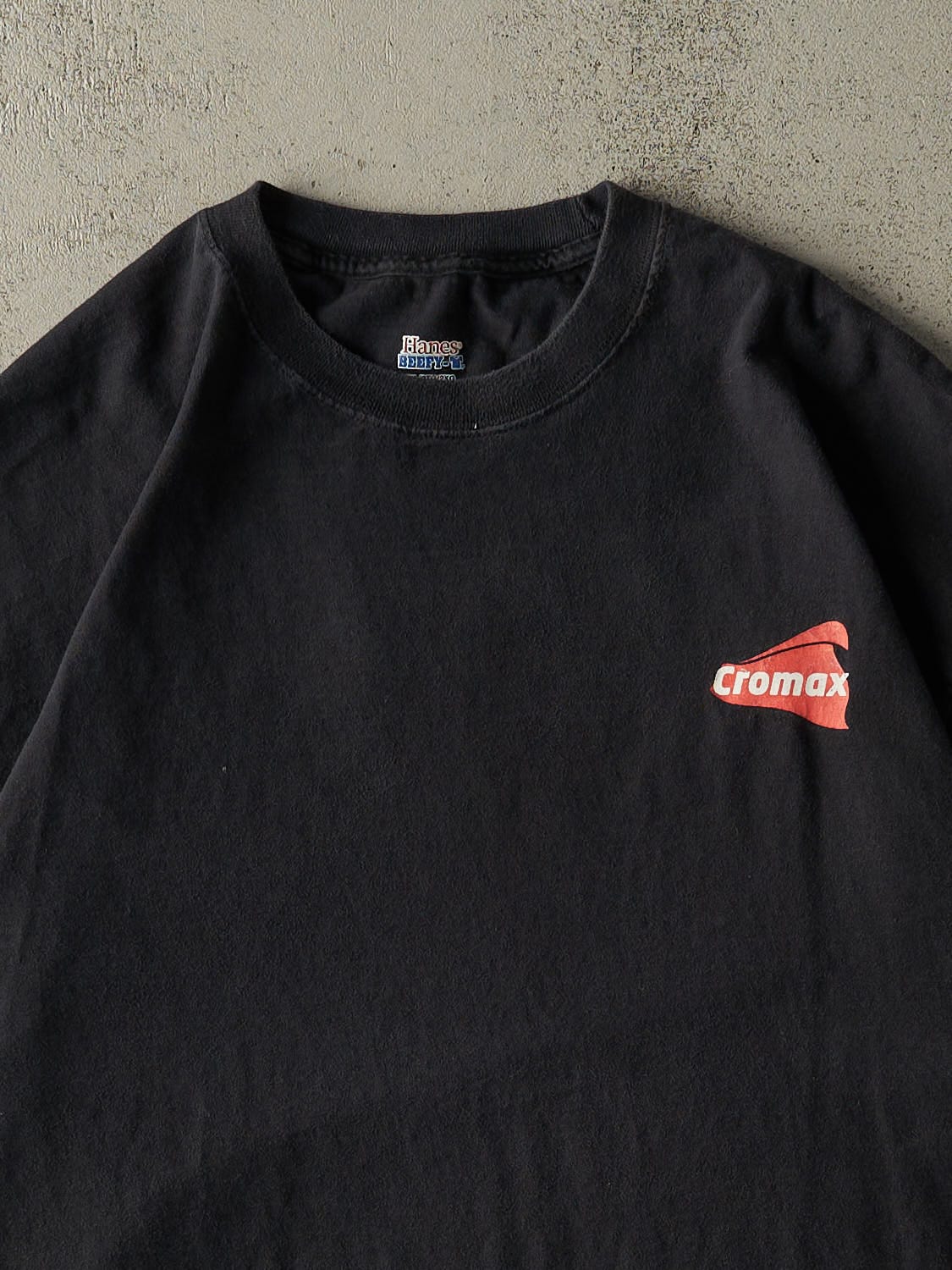 Vintage Y2K Black Cromax Racing Tee (XL)