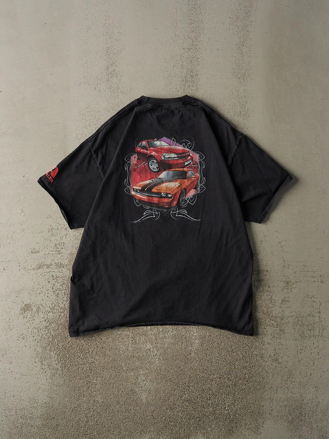 Vintage Y2K Black Cromax Racing Tee (XL)