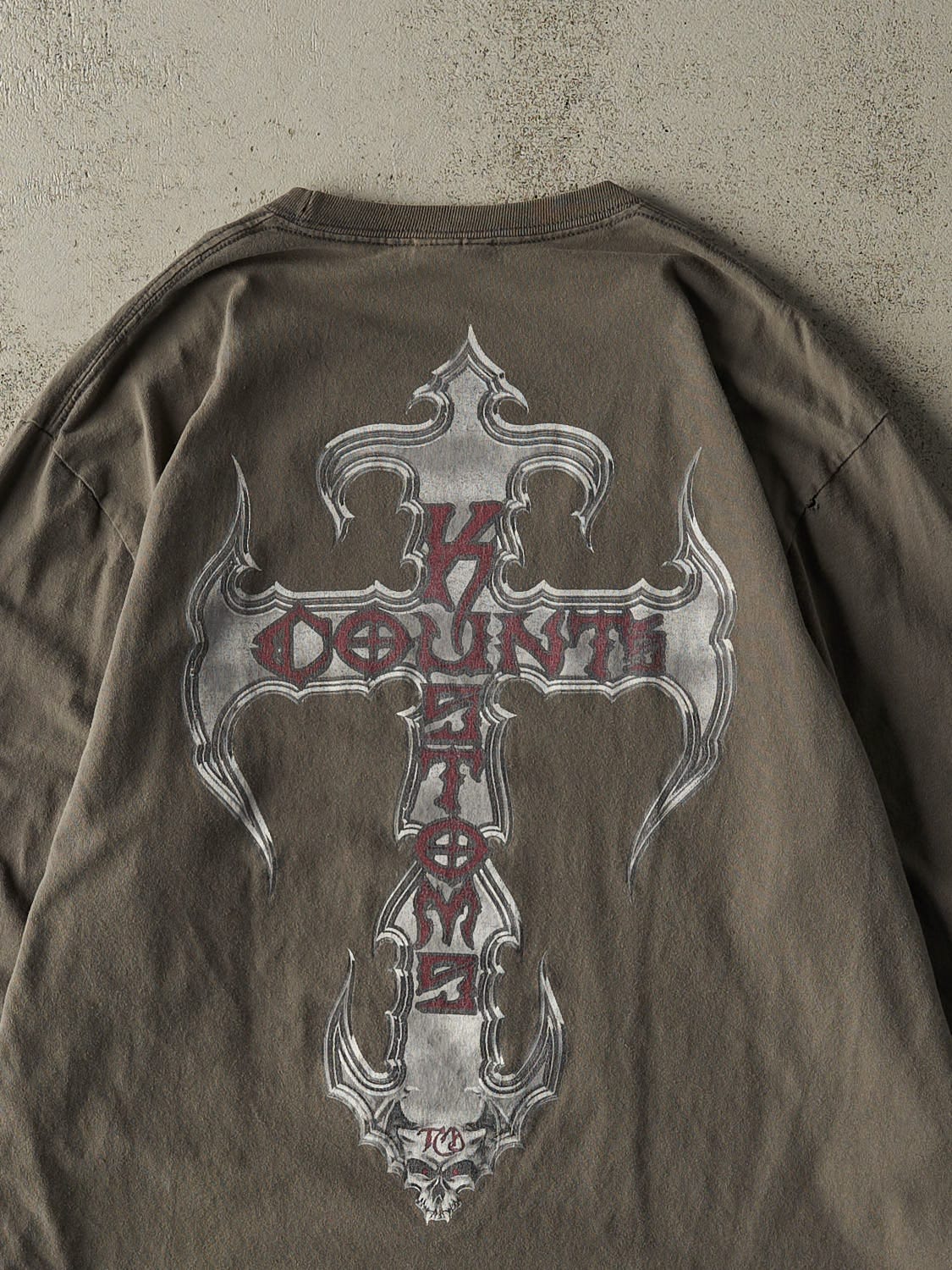Vintage Y2K Green Counts Kustoms Long Sleeve (L/XL)