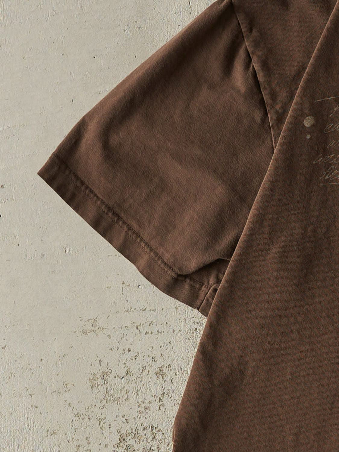 Vintage Y2K Brown Element Skateboards Tee (L/XL)