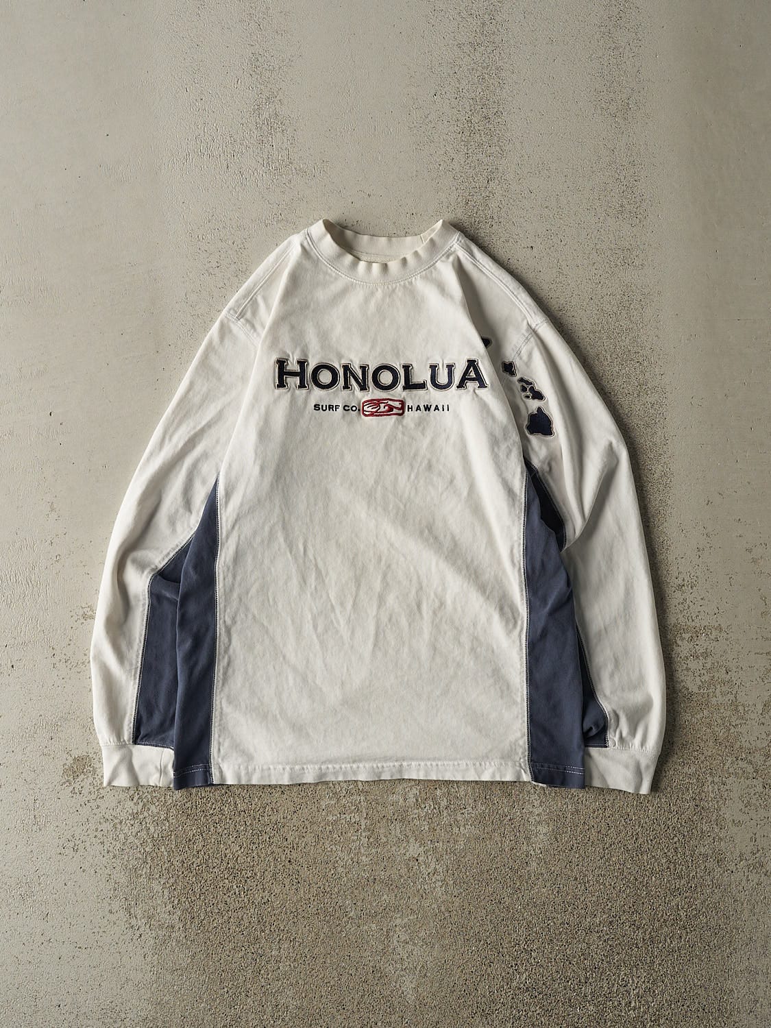 Vintage Y2K White Honolua Hawaii Long Sleeve (S/M)