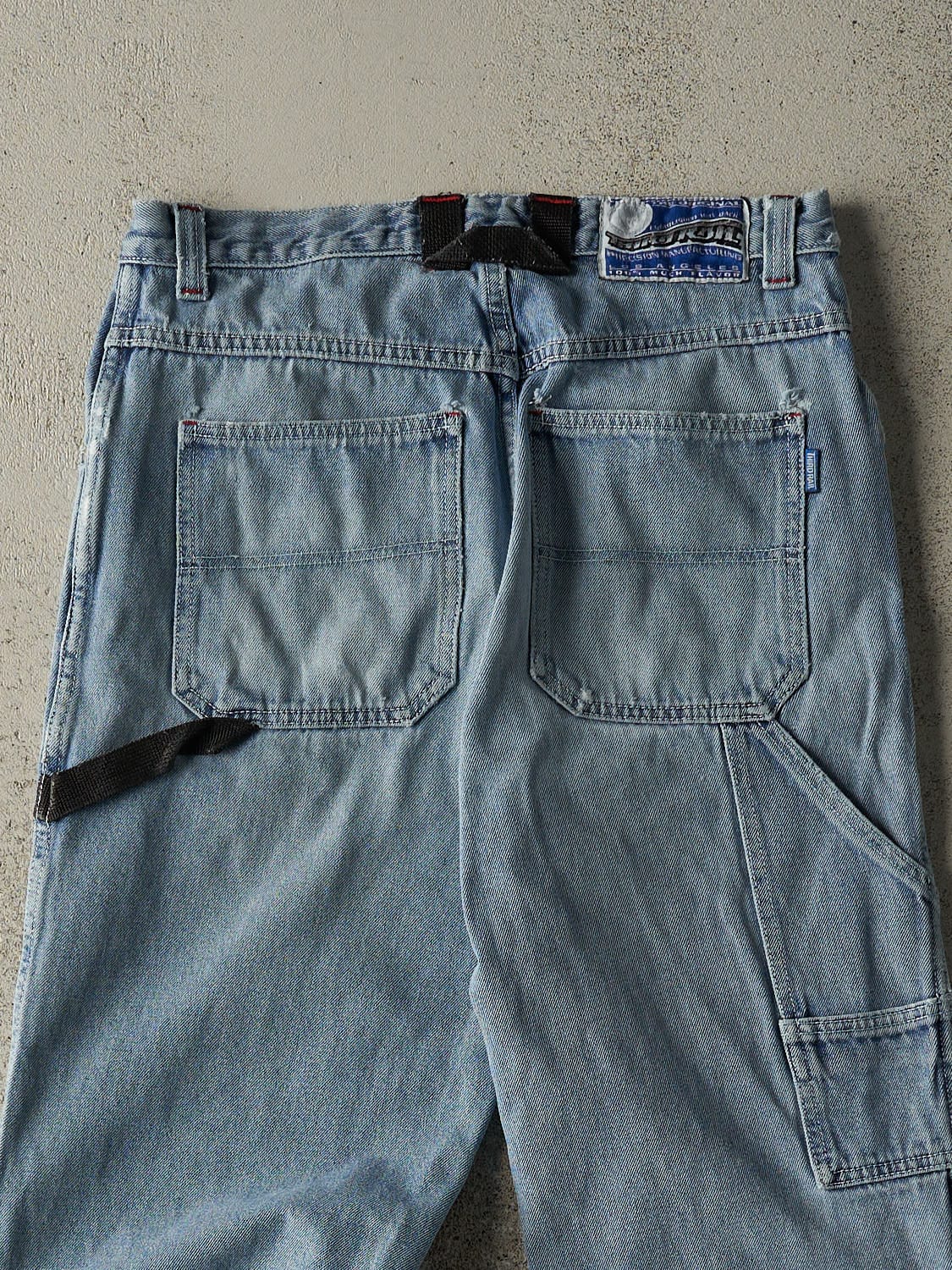 Vintage Y2K Light Wash Third Rail Carpenter Jeans (31x29)