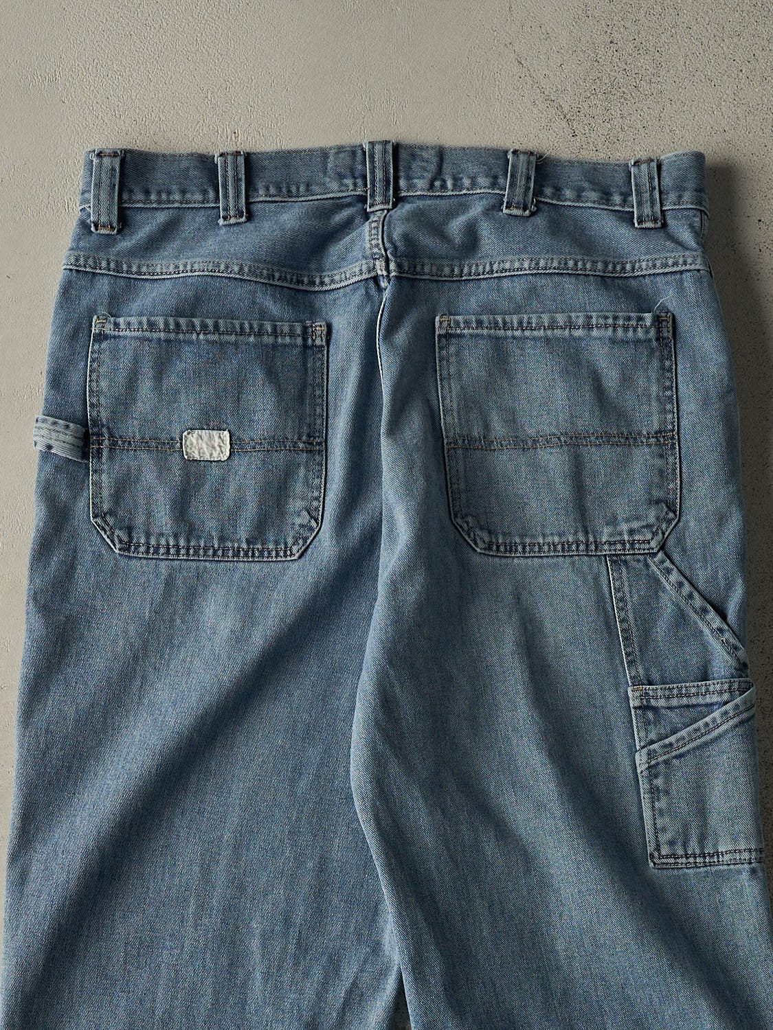 Vintage Y2K Light Wash Old Navy Carpenter Jeans (37x31)