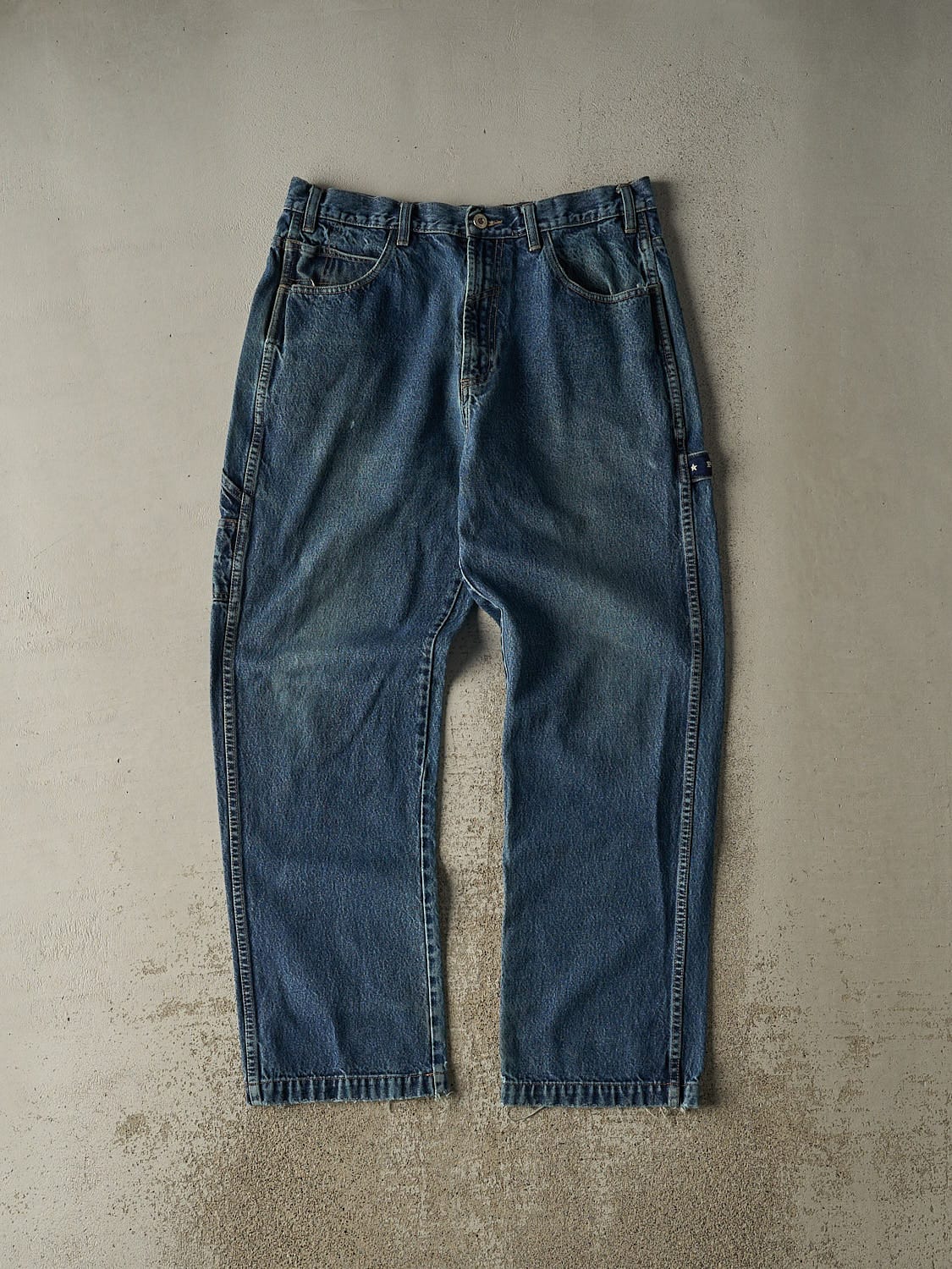 Vintage Y2K Dark Wash Phat Farm Carpenter Jeans (34x31)