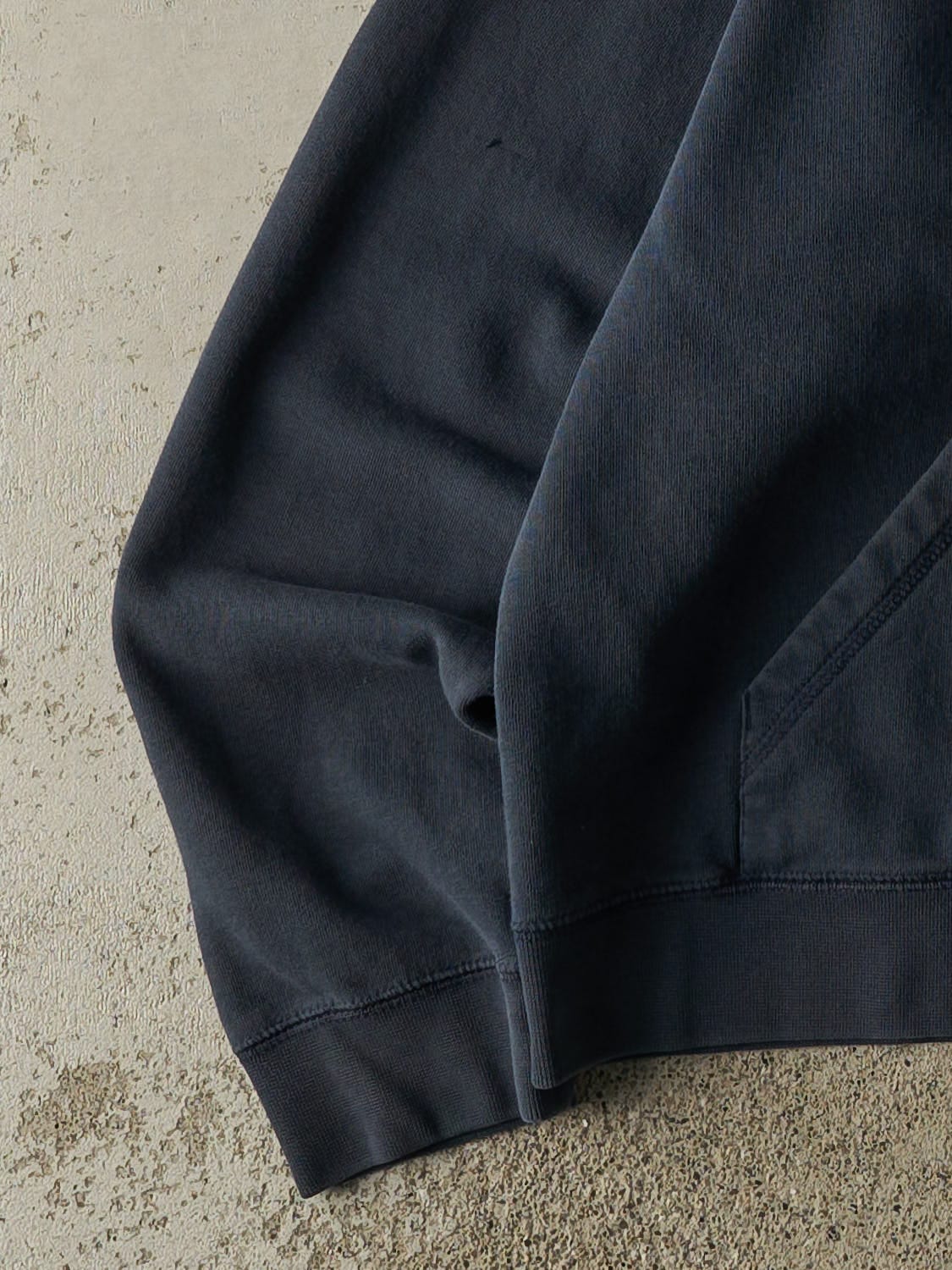 Vintage Y2K Navy Blue Nike Embroidered Zip Up Hoodie (XS/S)