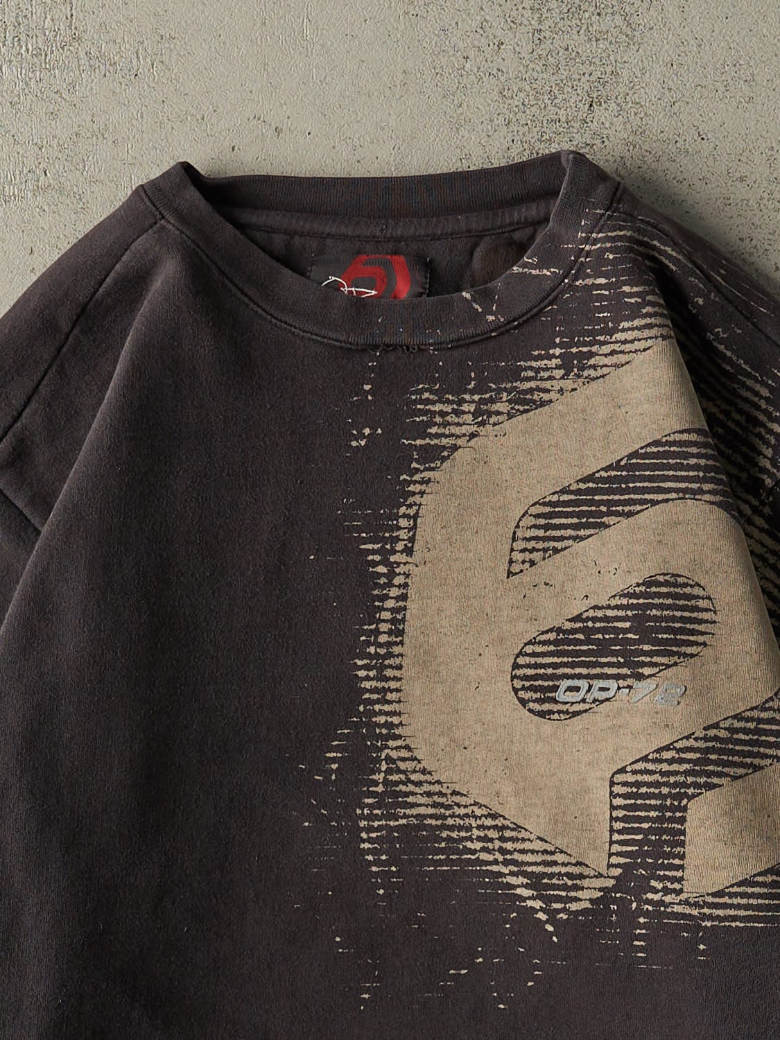 Vintage Y2K Faded Black Ocean Pacific Crewneck (M)