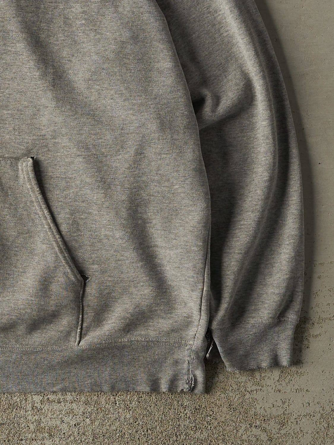 Vintage Y2K Grey Carhartt Logo Hoodie (XXL/XXXL)