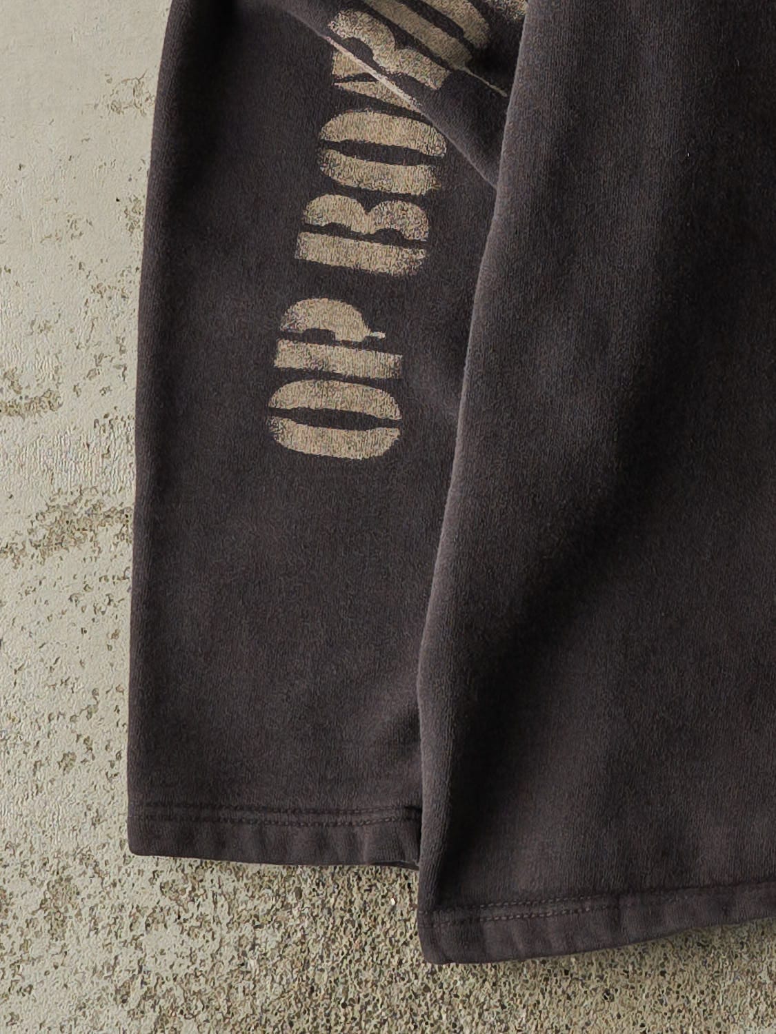 Vintage Y2K Faded Black Ocean Pacific Crewneck (M)