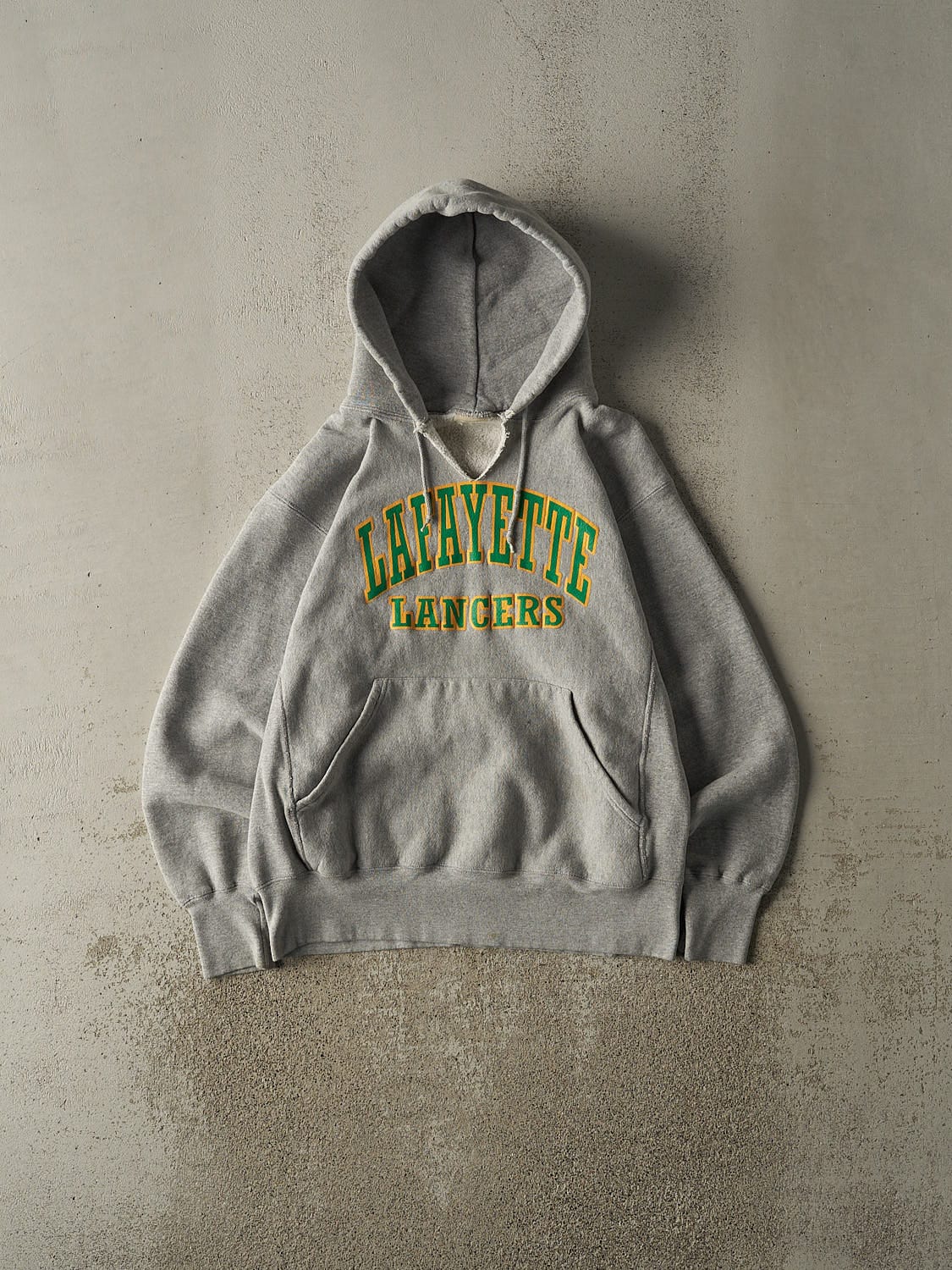 Vintage 90s Grey Lafeyette Lancers Hoodie (S/M)