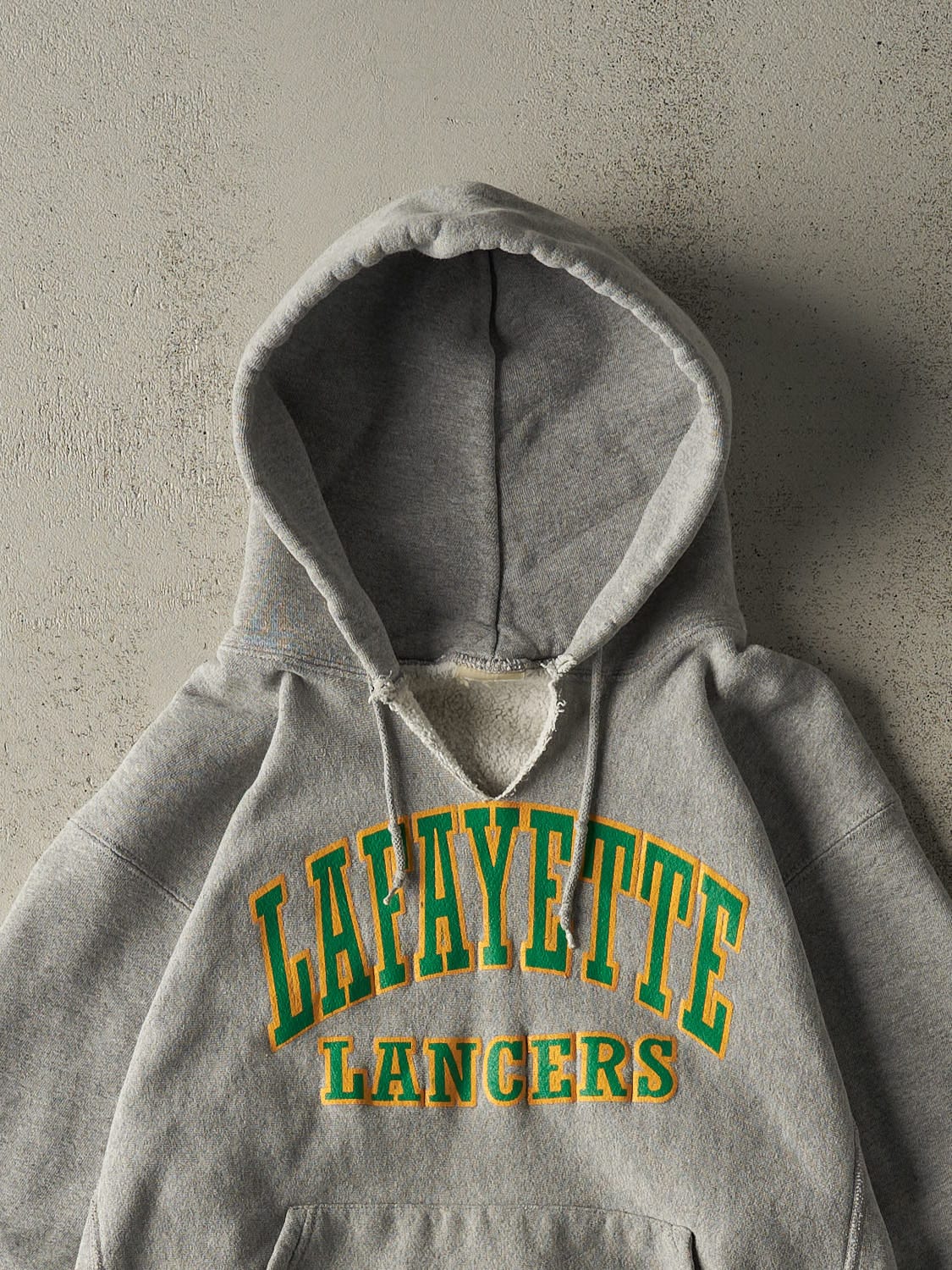 Vintage 90s Grey Lafeyette Lancers Hoodie (S/M)