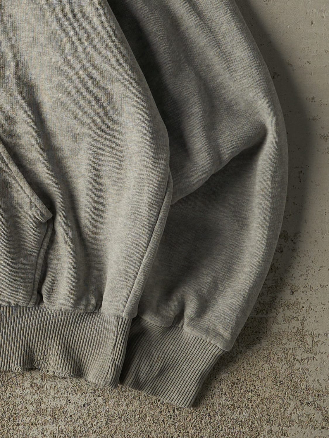 Vintage Y2K Grey Dickies Thermal Lined Zip Up Hoodie (S/M)