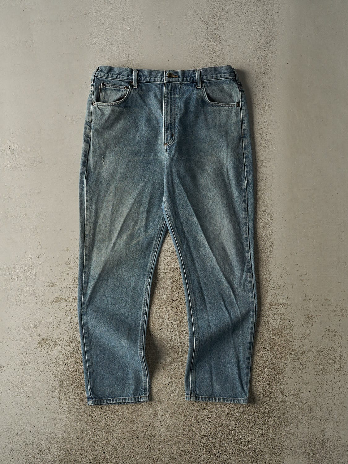 Vintage 90s Mid Wash Carhartt Jeans (37x32)