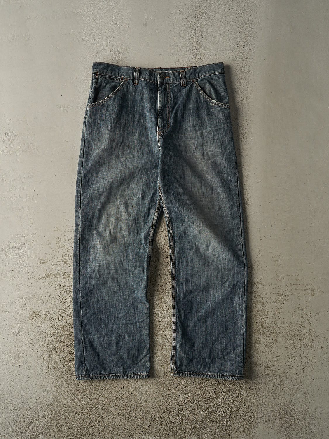 Vintage 90s Dark Wash Gap Flannel Lined Jeans (36x31.5)