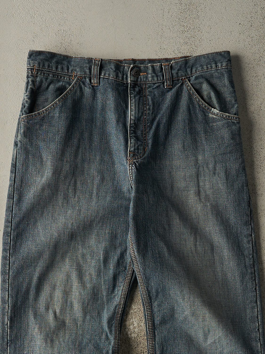Vintage 90s Dark Wash Gap Flannel Lined Jeans (36x31.5)