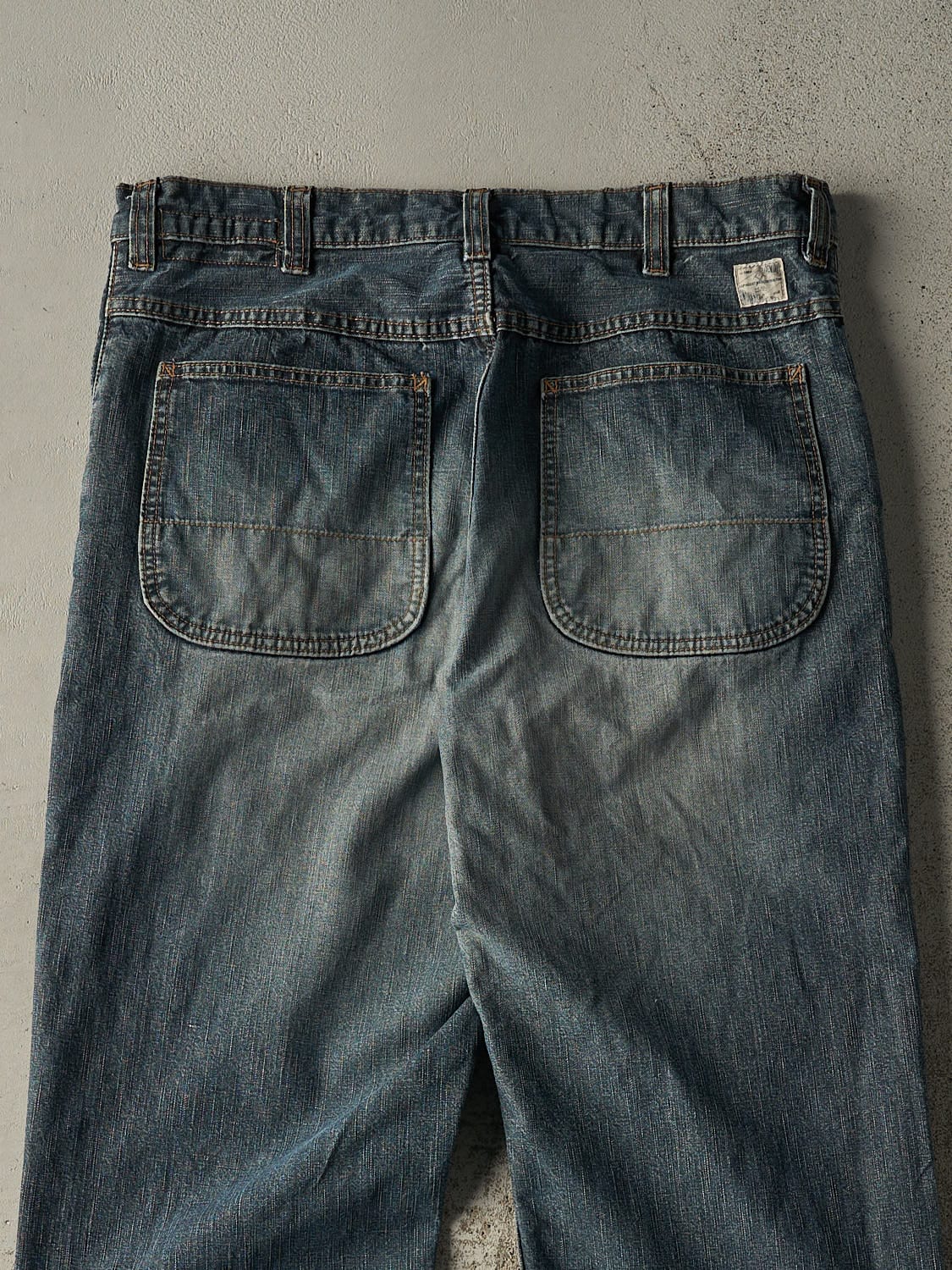 Vintage 90s Dark Wash Gap Flannel Lined Jeans (36x31.5)