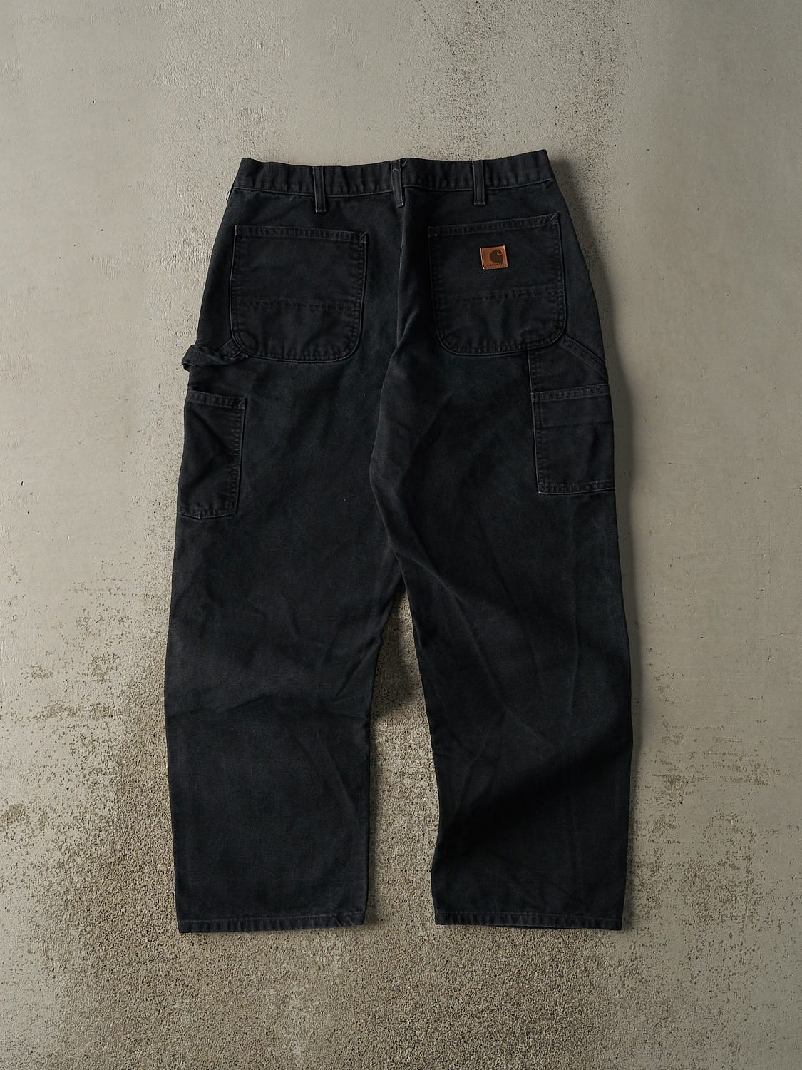 Vintage 90s Black Carhartt Carpenter Pants (32x28.5)
