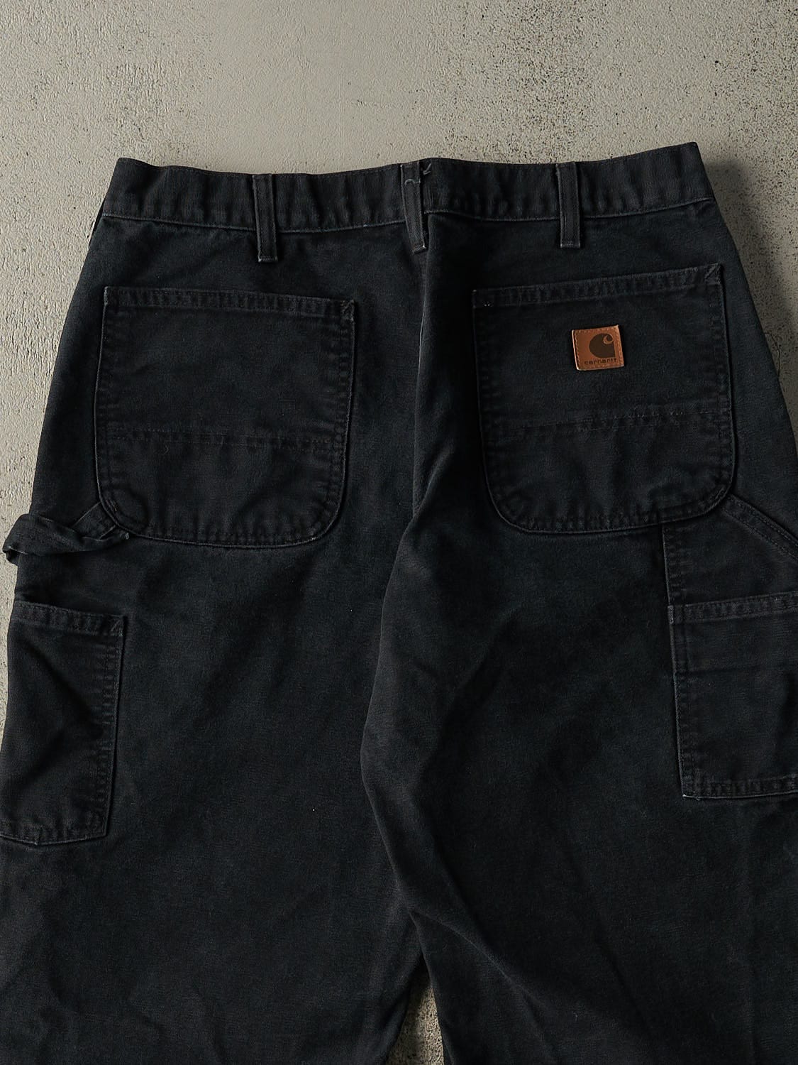 Vintage 90s Black Carhartt Carpenter Pants (32x28.5)