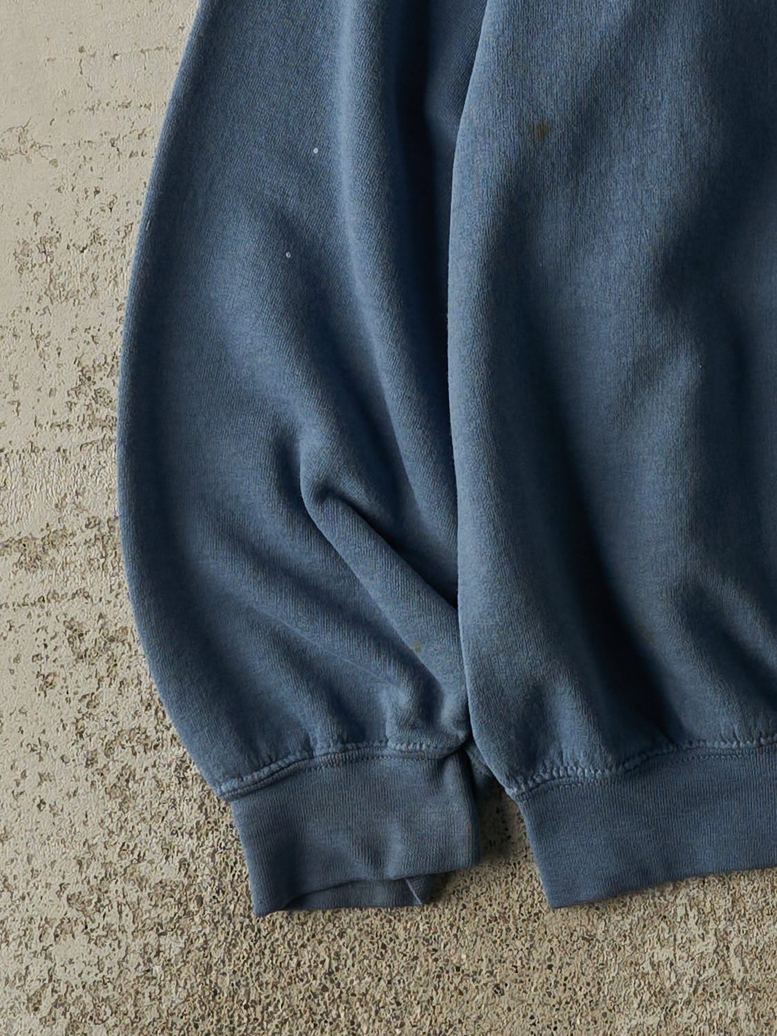 Vintage Y2K Slate Blue Fubu Embroidered Crewneck (M/L)