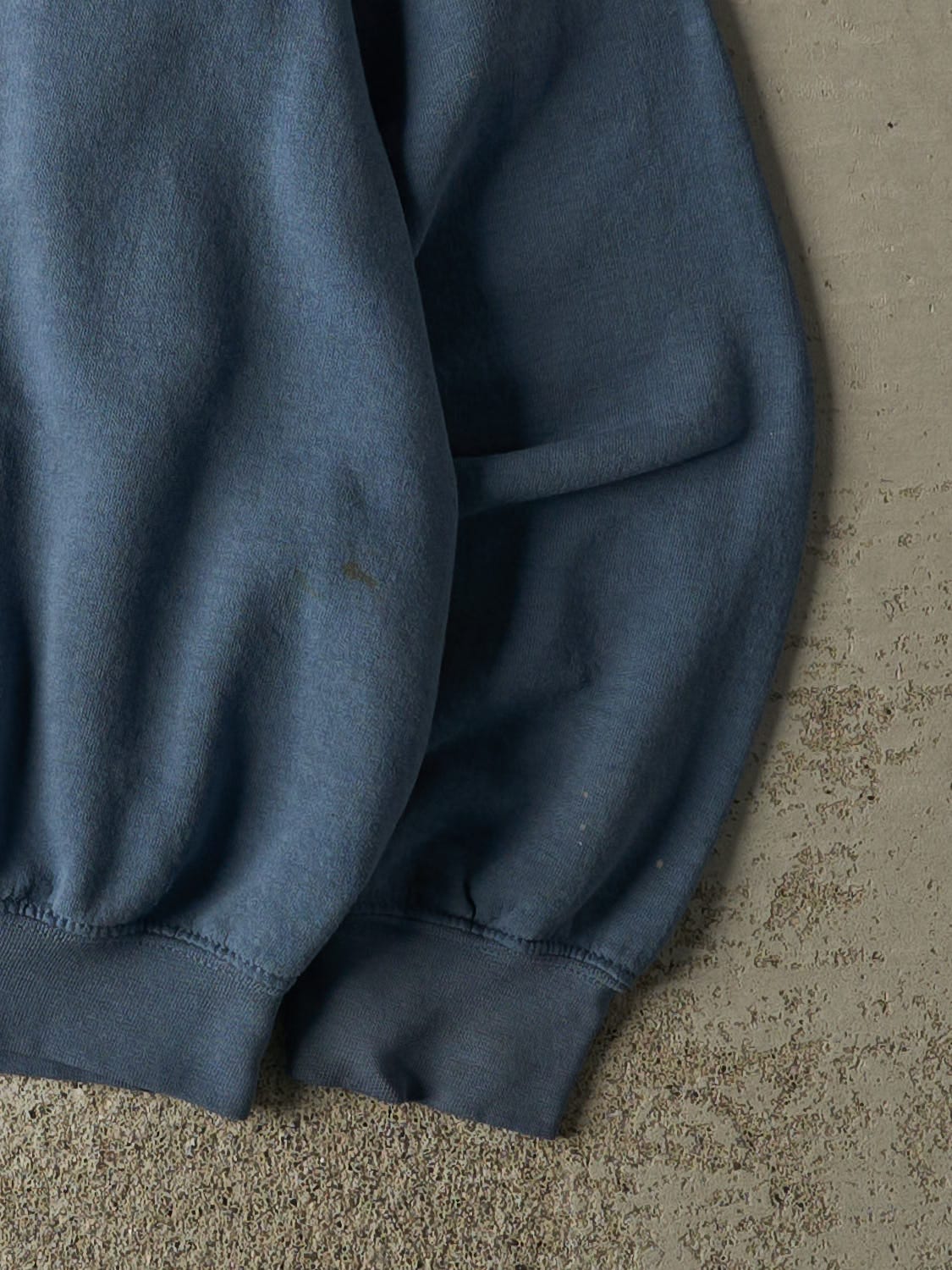 Vintage Y2K Slate Blue Fubu Embroidered Crewneck (M/L)