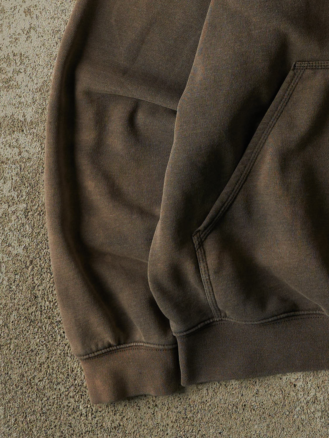 Vintage Y2K Sun Faded Grey Carhartt Hoodie (L/XL)