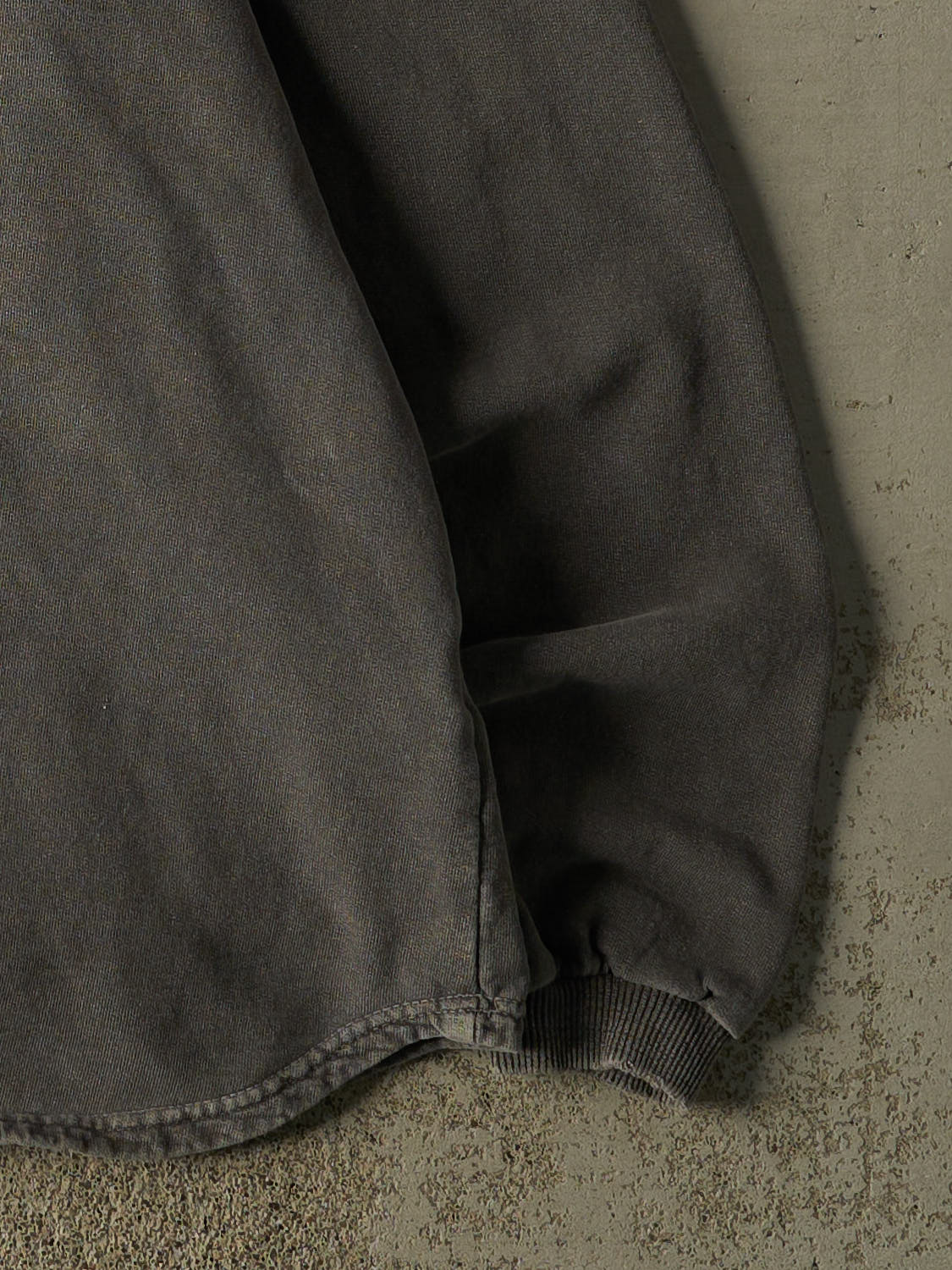 Vintage 90s Grey Quarter Zip Sweater (L/XL)