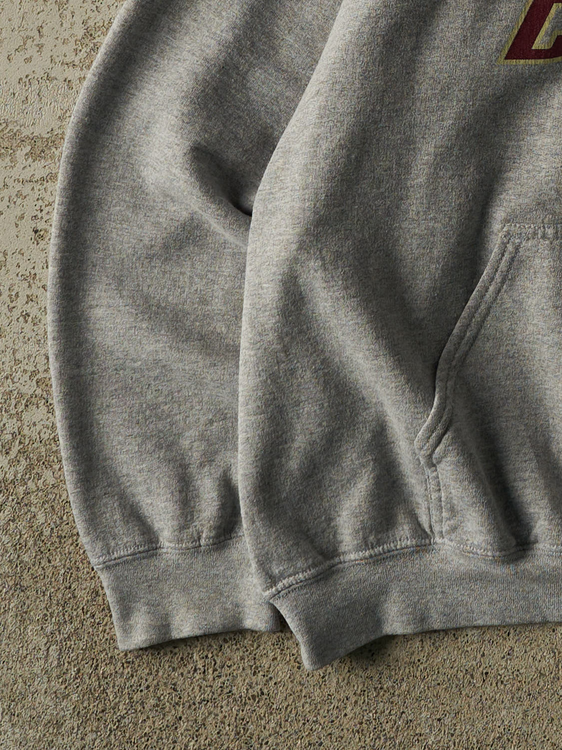 Vintage 90s Grey Boston College Hoodie (L)