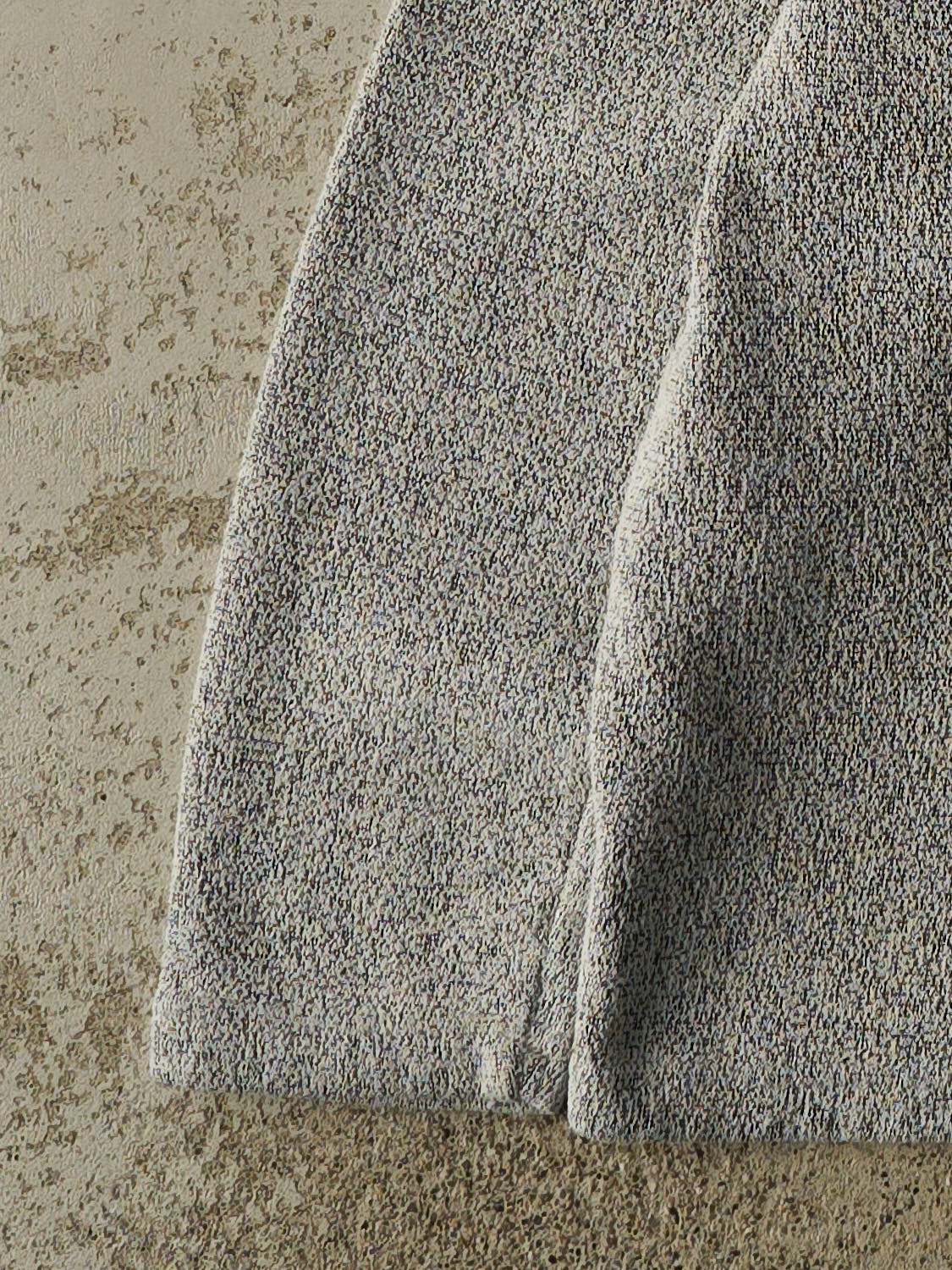 Vintage 90s Grey Myrtle Beach Embroidered Textured Crewneck (XS/S)