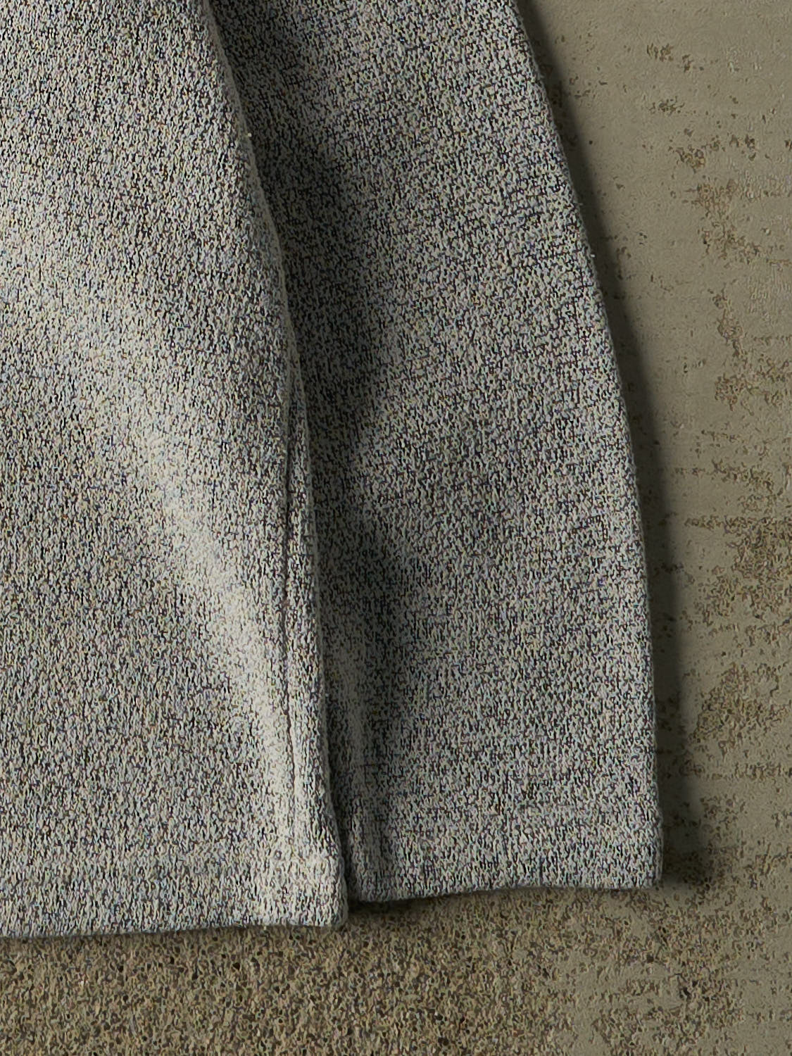 Vintage 90s Grey Myrtle Beach Embroidered Textured Crewneck (XS/S)