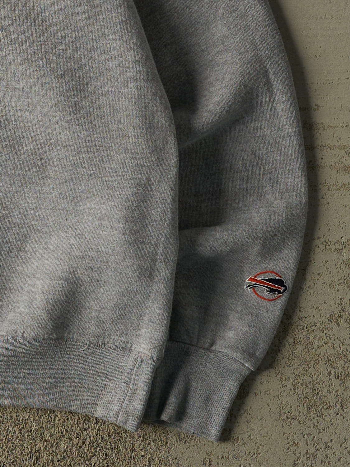 Vintage Y2K Grey Bucknell Football Crewneck (L/XL)