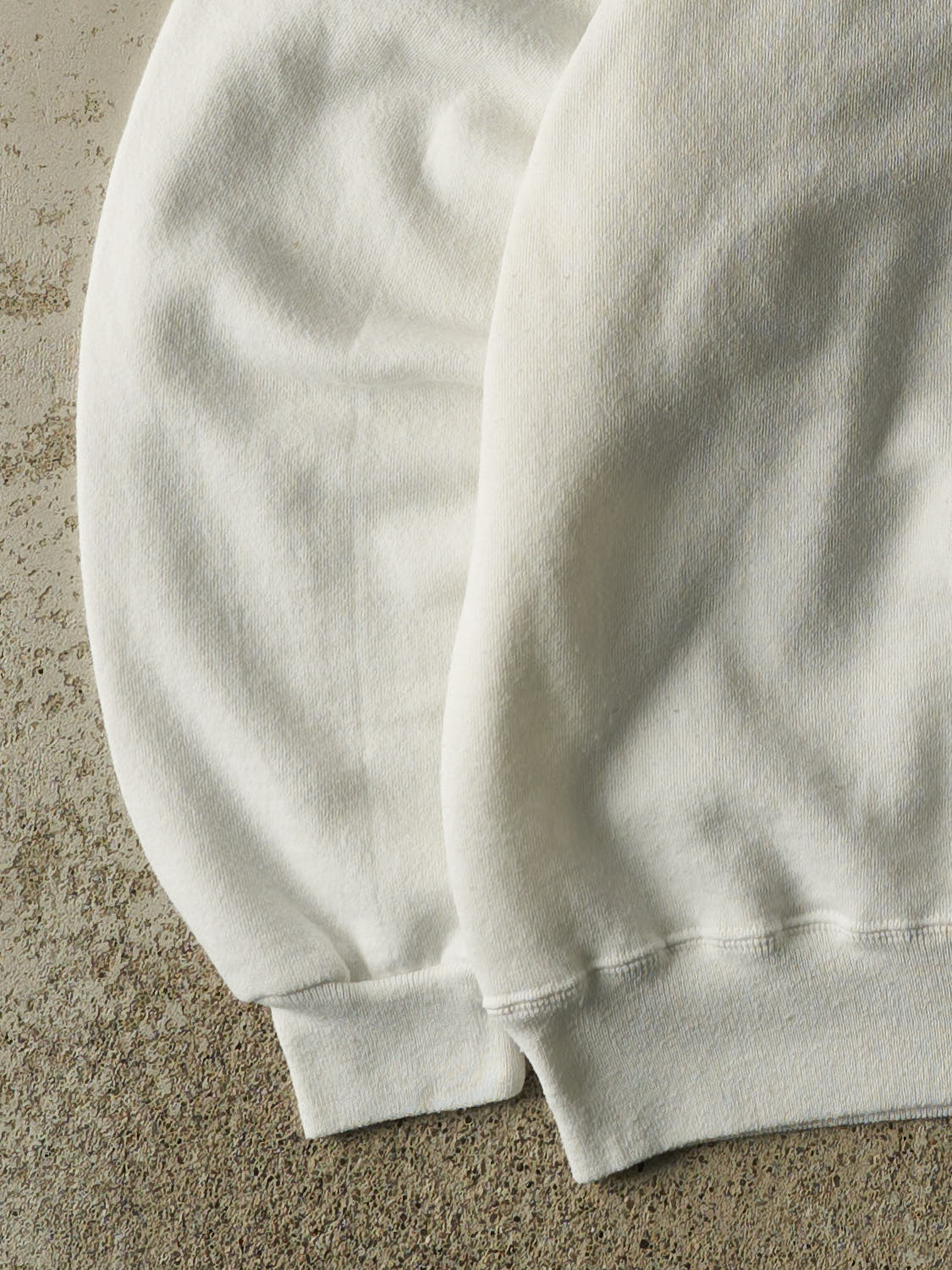 Vintage 90s White Blank Crewneck (L/XL)