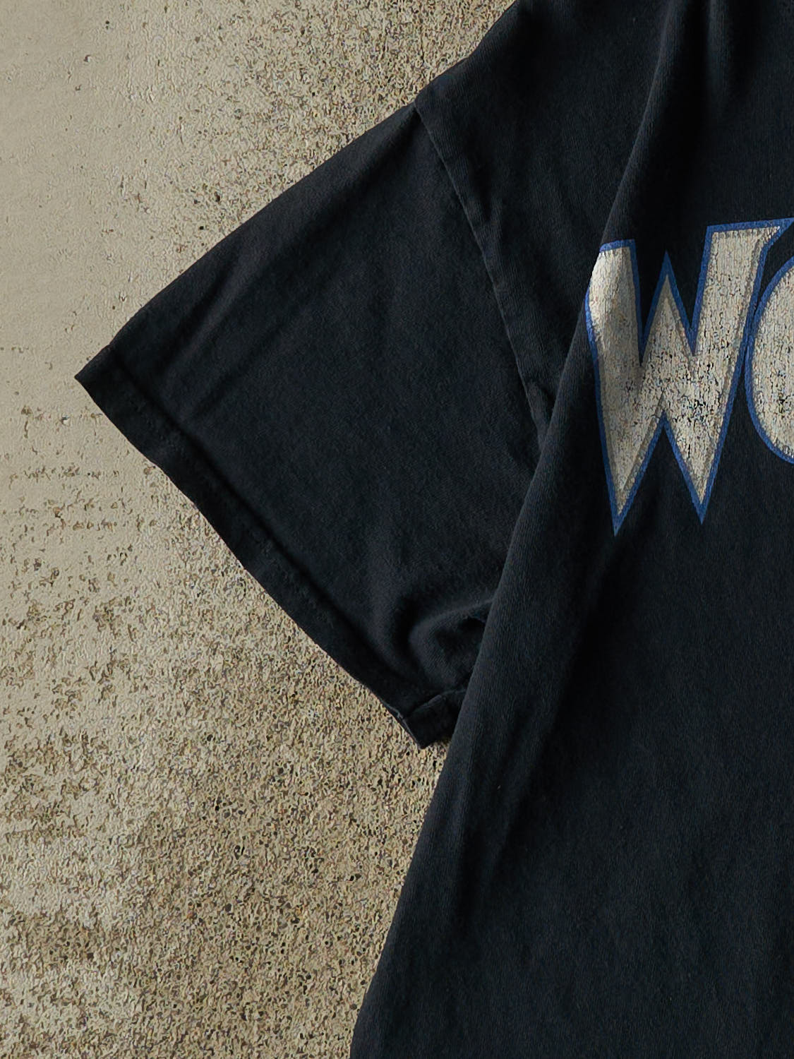 Vintage Y2K Navy Blue Minnesota Timberwolves Tee (S/M)