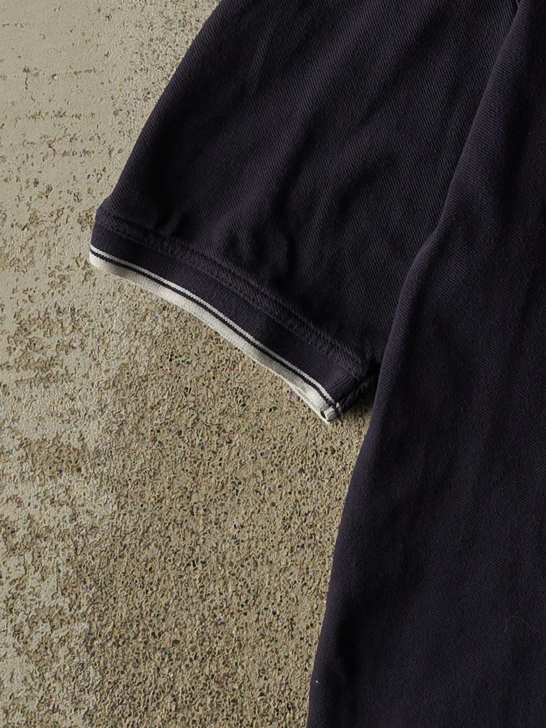 Vintage 07' Navy Blue US Open Quarter Button Tee (L)