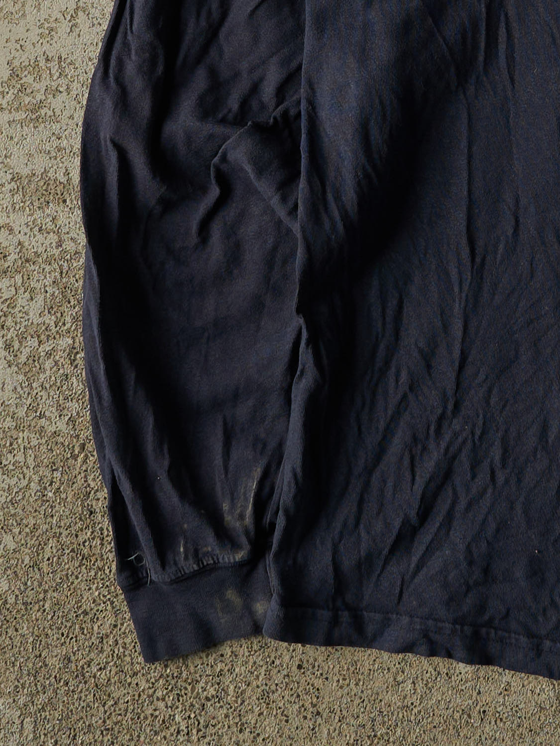 Vintage Y2K Navy Blue Brigham Young University Idaho Long Sleeve (M/L)