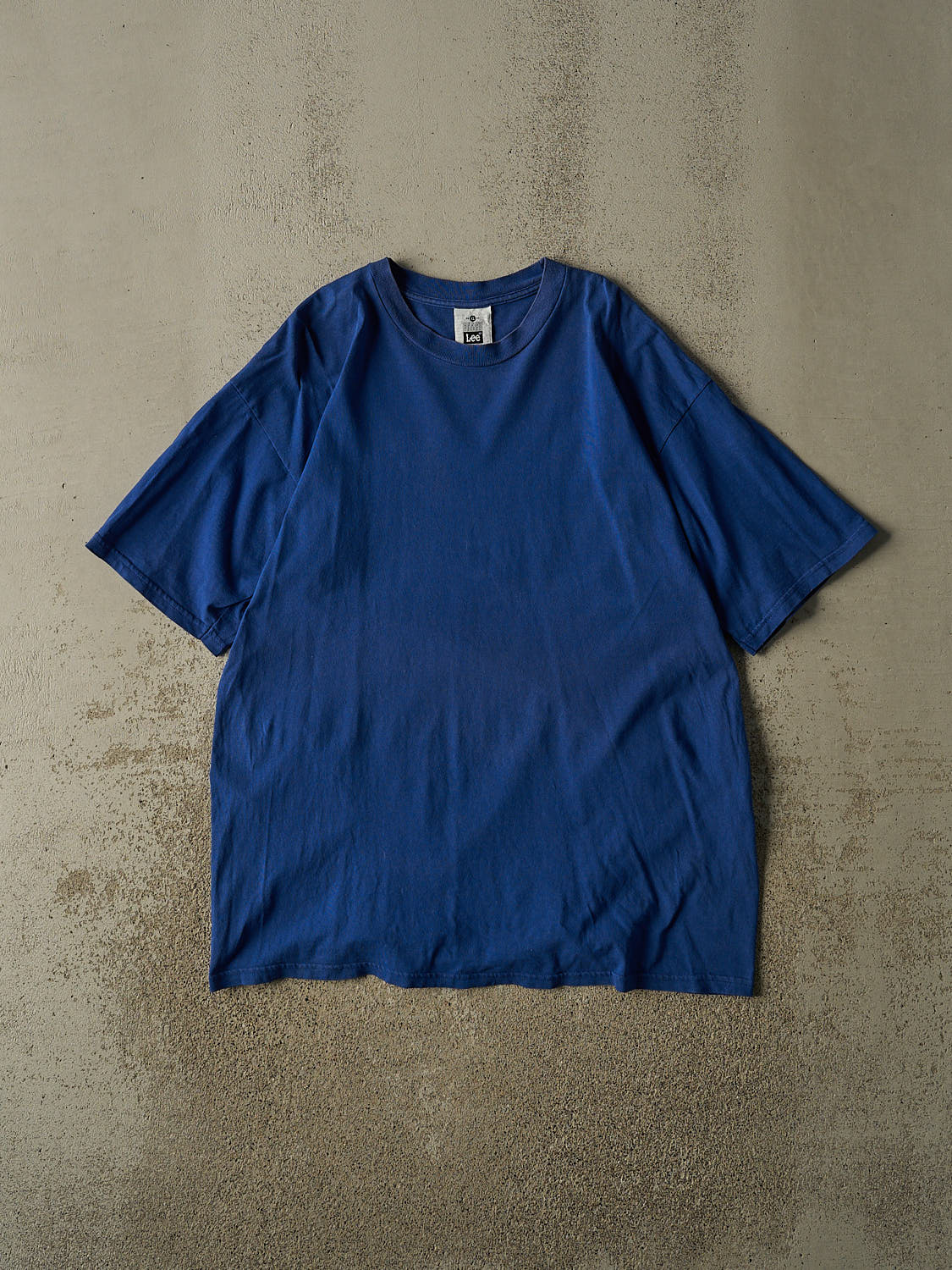 Vintage 90s Blue Blank Tee (XL/XXL)