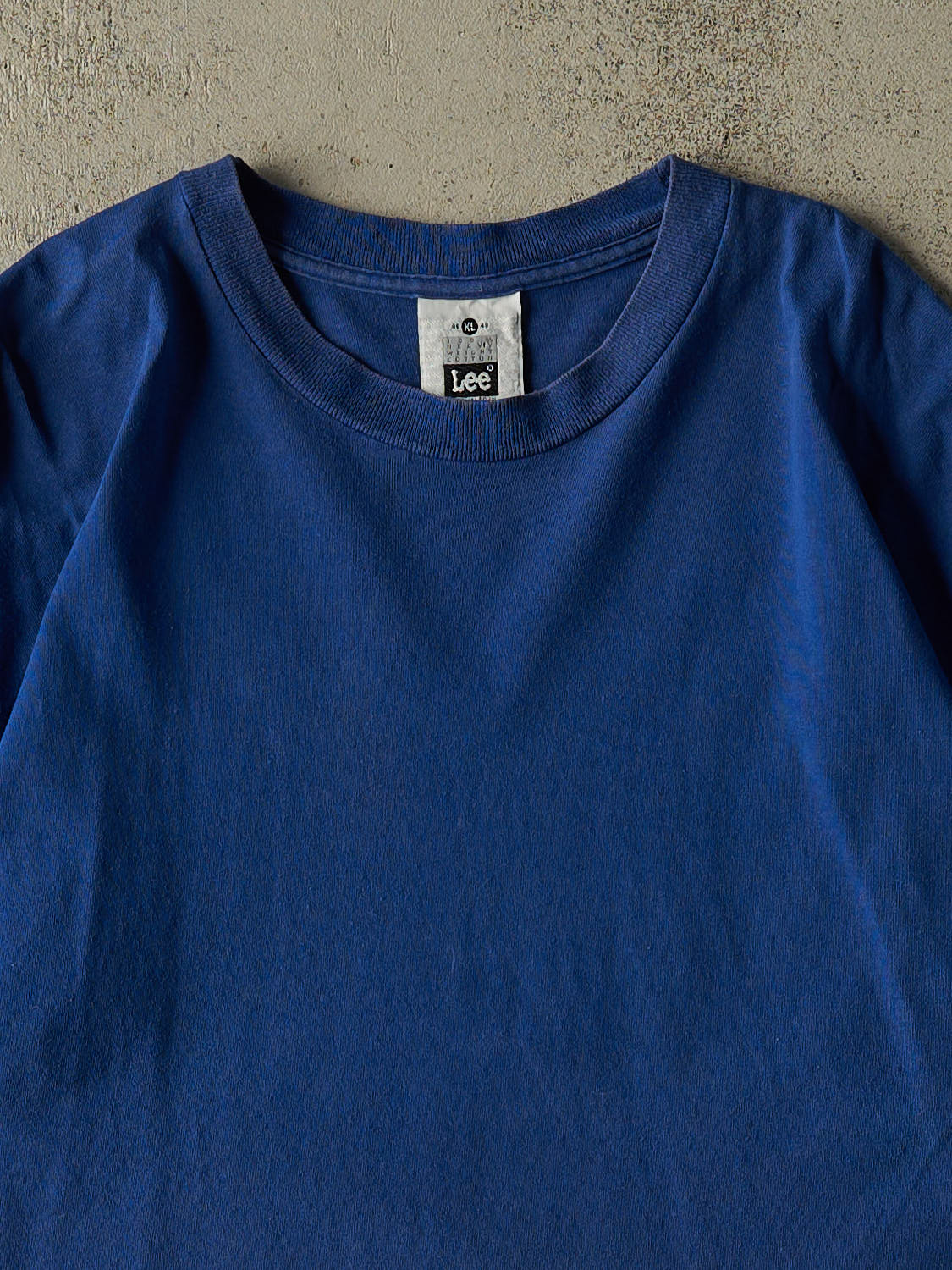 Vintage 90s Blue Blank Tee (XL/XXL)