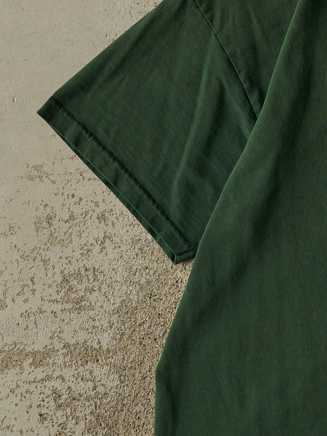 Vintage 80s Faded Green BP Logo Tee (M)
