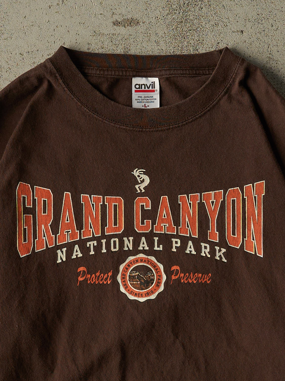 Vintage 90s Brown Grand Canyon National Park Long Sleeve (L)