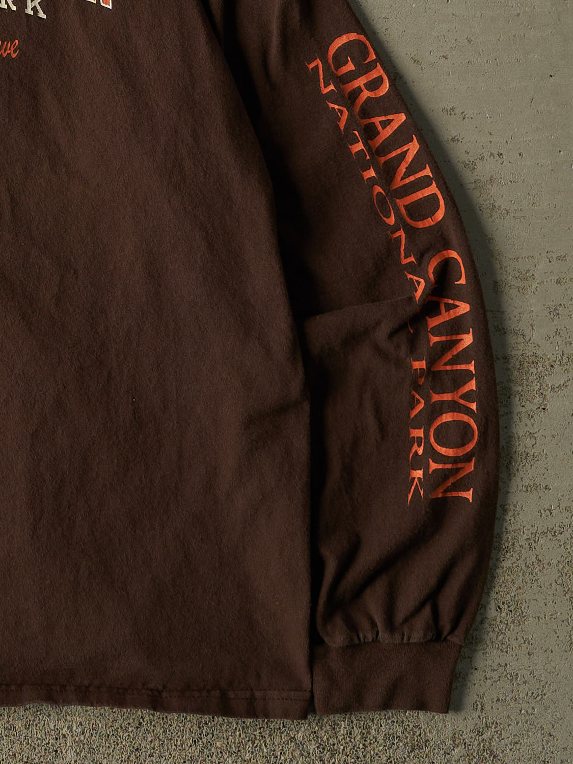 Vintage 90s Brown Grand Canyon National Park Long Sleeve (L)