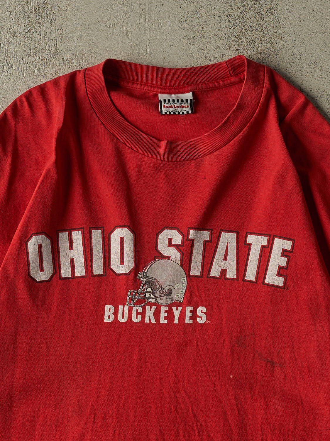 Vintage 90s Red Ohio State University Buckeyes Tee (XL/XXL)