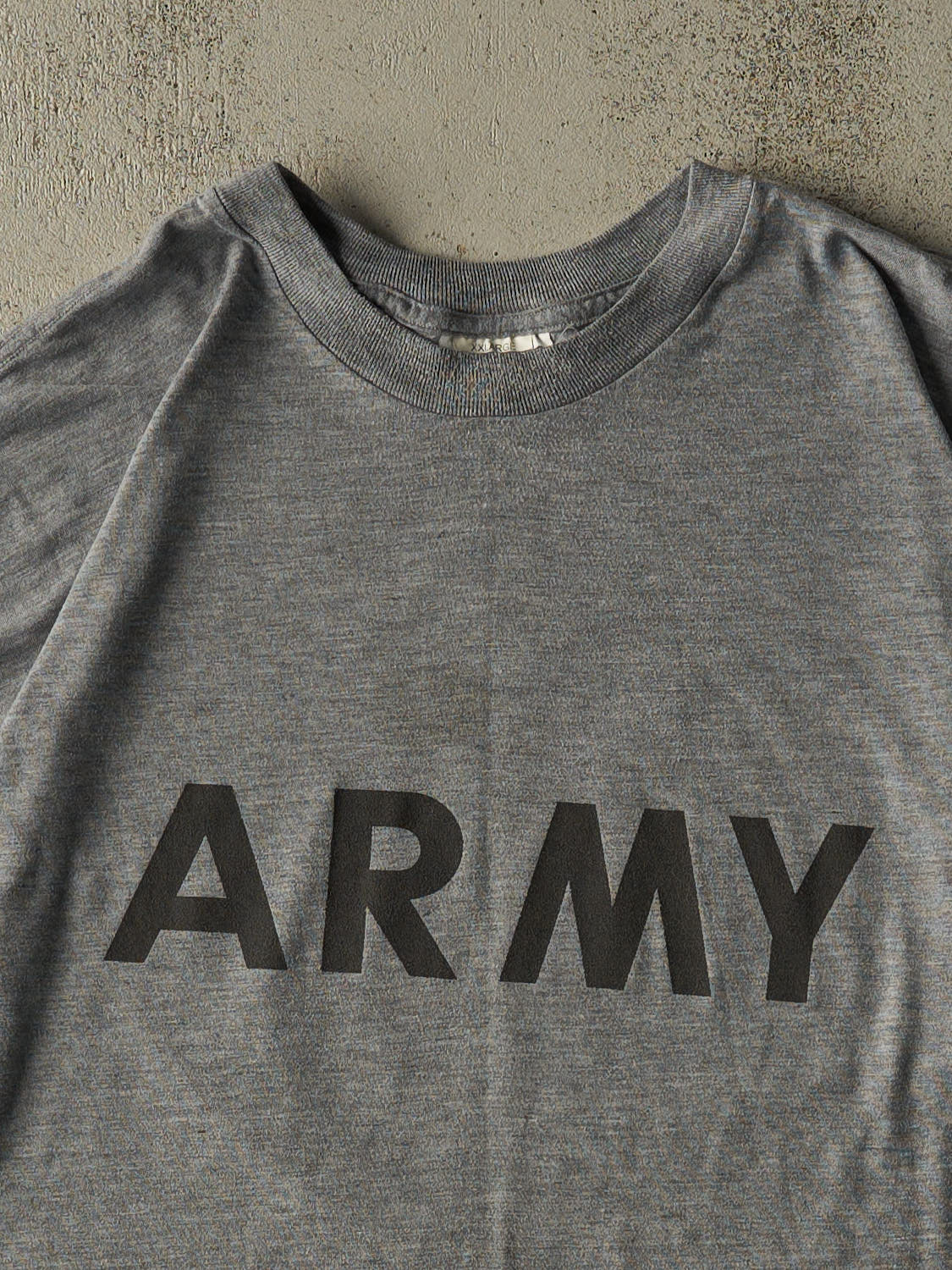 Vintage 90s Grey US Army Tee (XXL/XXXL)