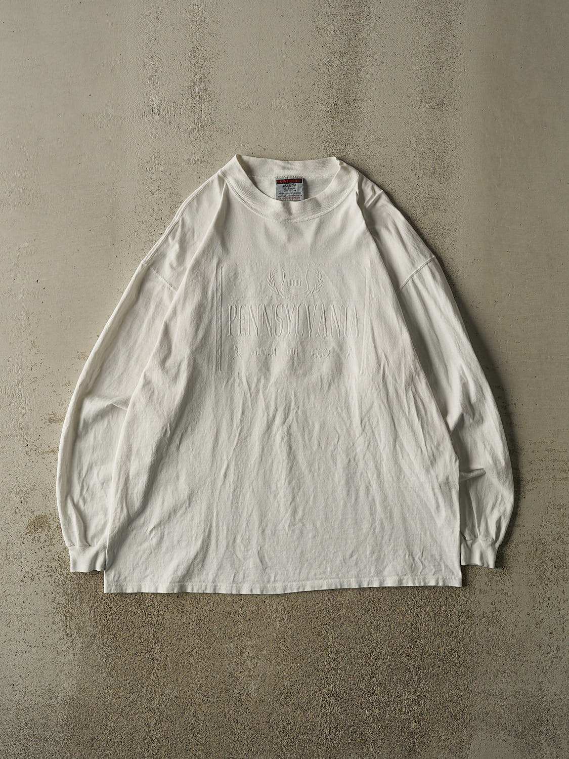 Vintage 80s White Pennsylvania Long Sleeve (XL)