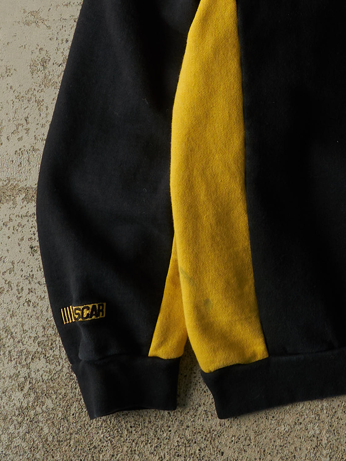 Vintage Y2K Black Nascar Embroidered Crewneck (XXL)