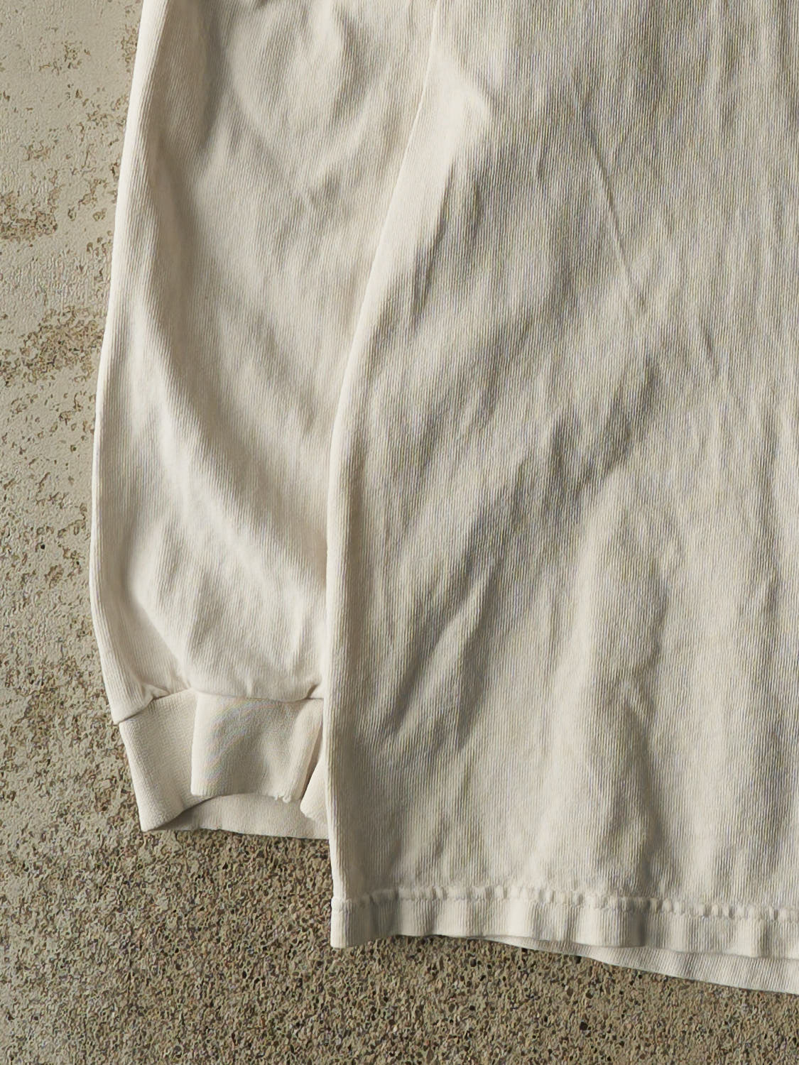 Vintage Y2K Beige Nike Embroidered Mock Neck Long Sleeve (XL/XXL)