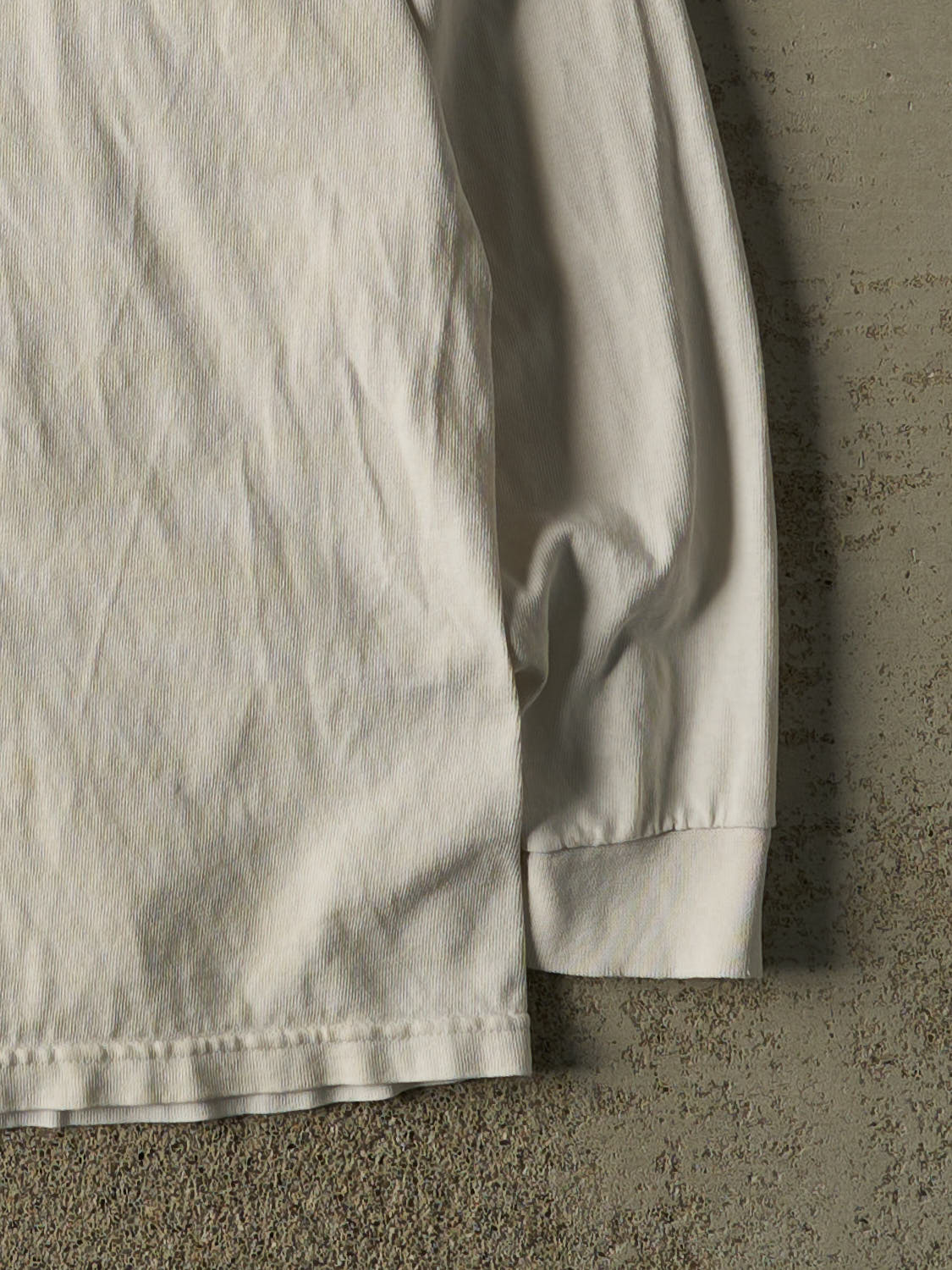 Vintage Y2K Beige Nike Embroidered Mock Neck Long Sleeve (XL/XXL)