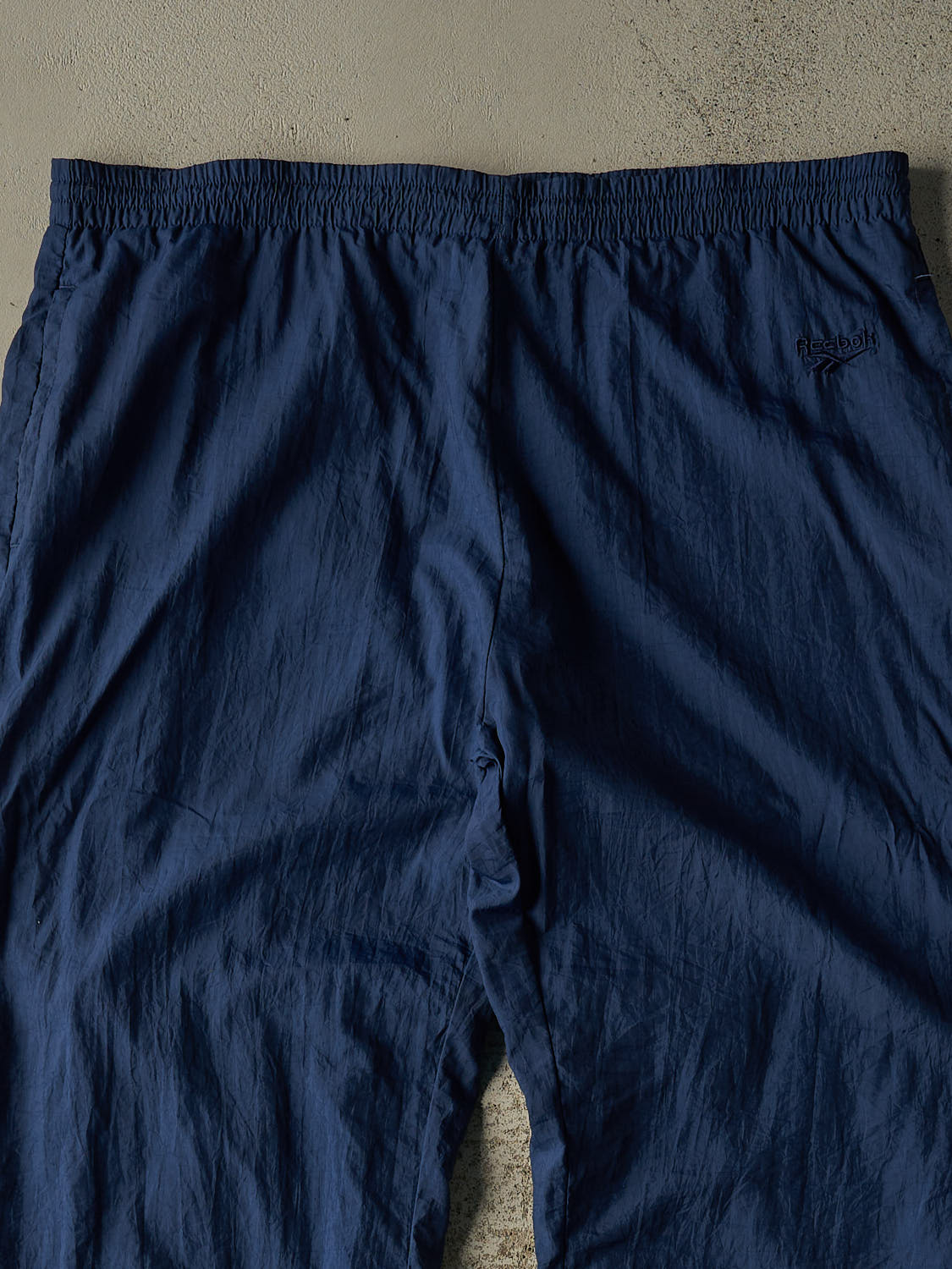 Vintage 90s Navy Blue Reebok Track Pants (40x33)