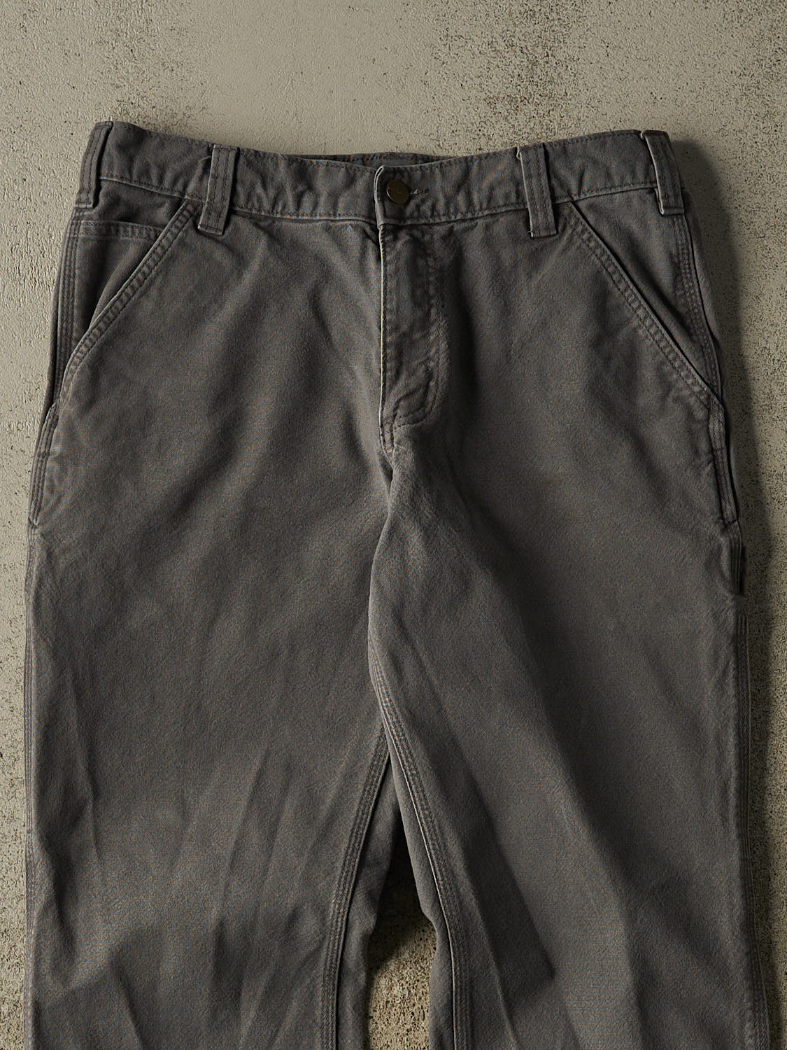 Vintage Y2K Grey Carhartt Carpenter Pants (31x29)