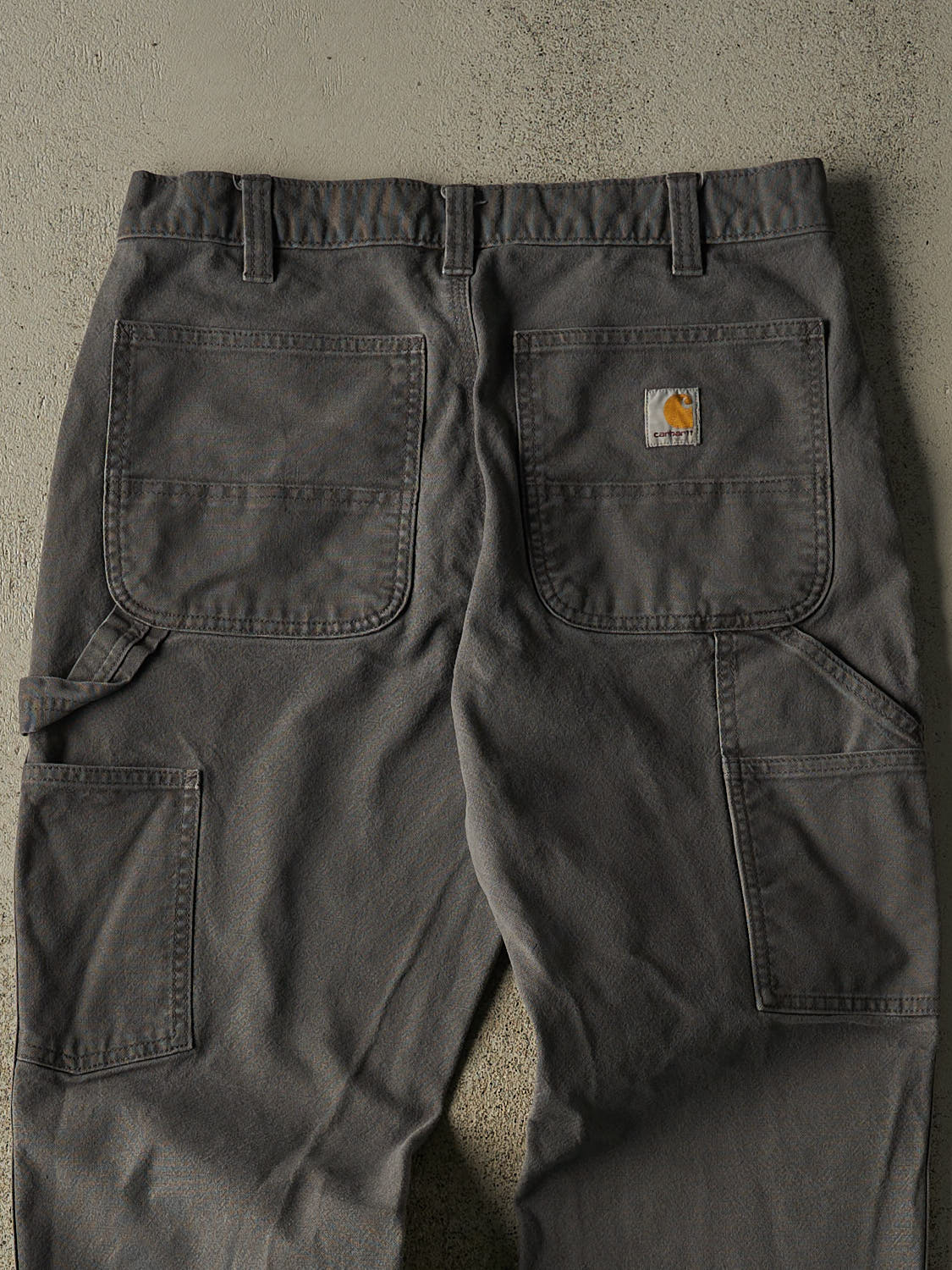 Vintage Y2K Grey Carhartt Carpenter Pants (31x29)