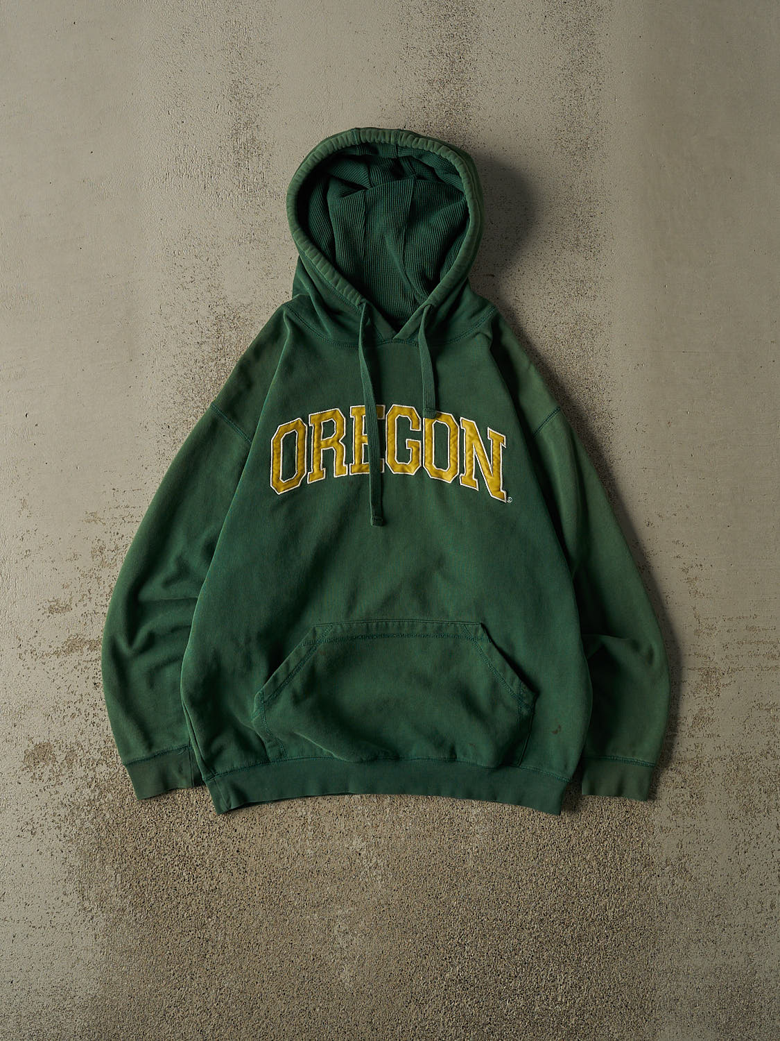 Vintage 90s Green University of Oregon Hoodie (S)